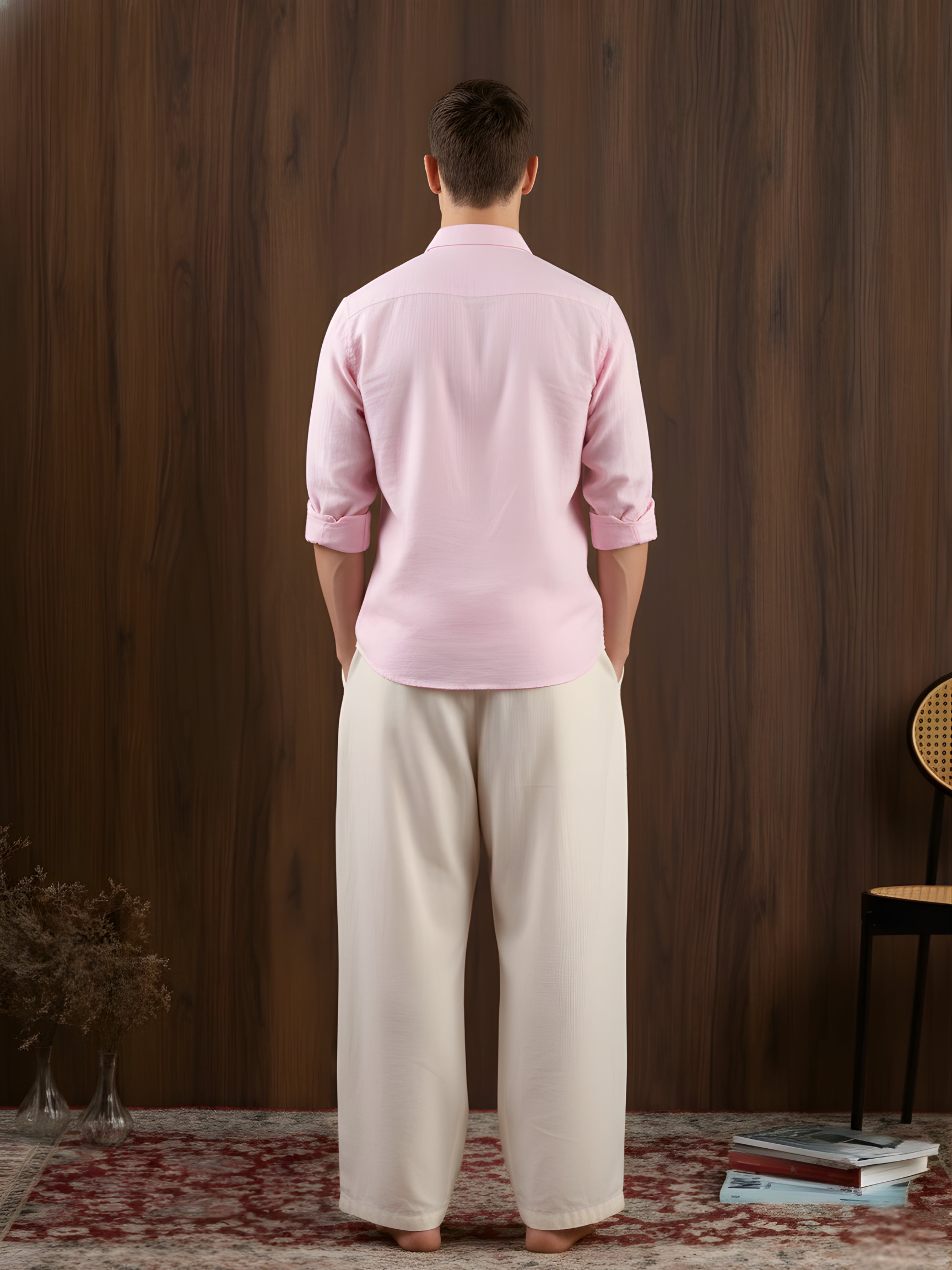 Param Fitted Linen Shirt