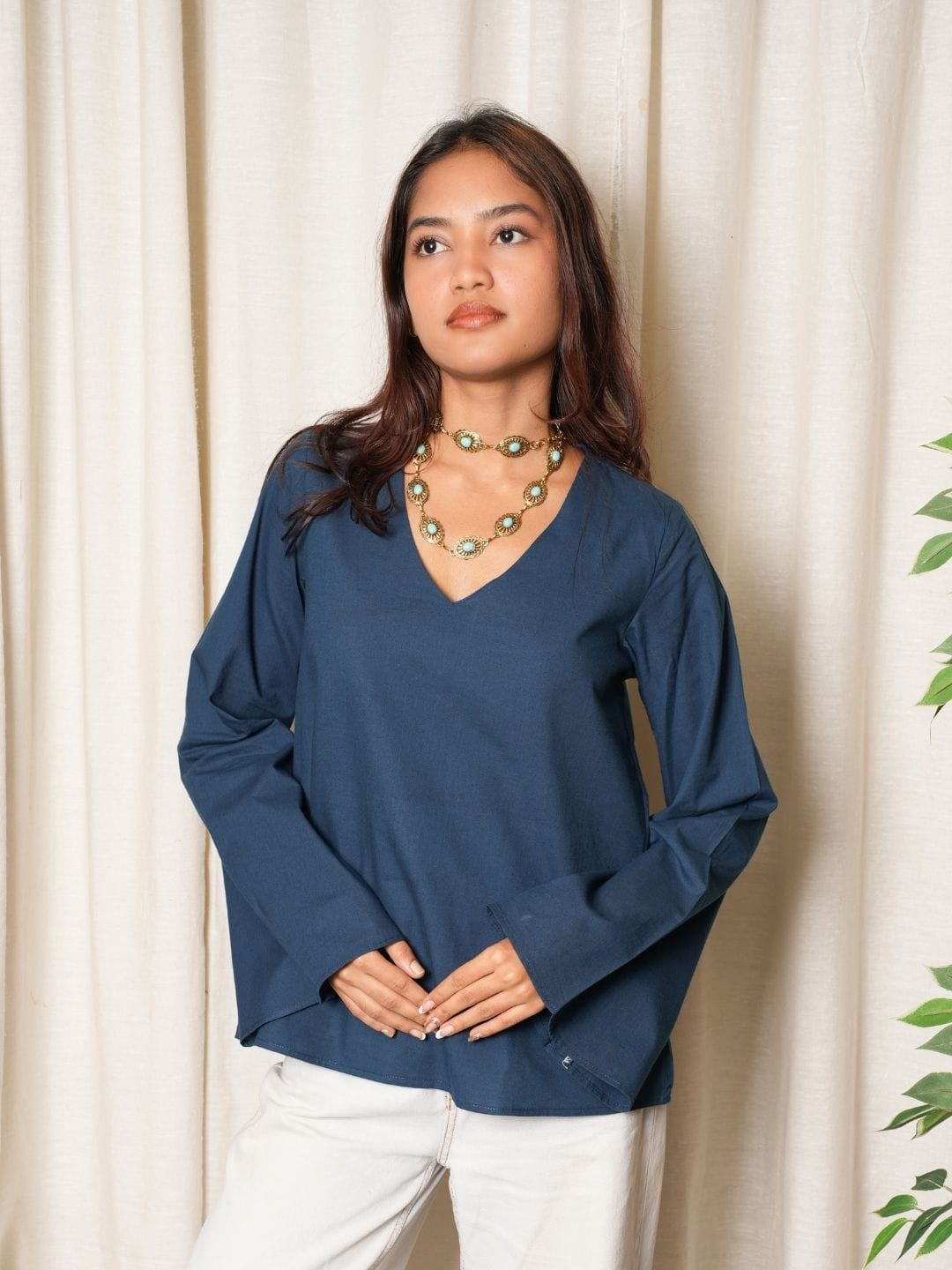 Riya Bell Sleeved Top