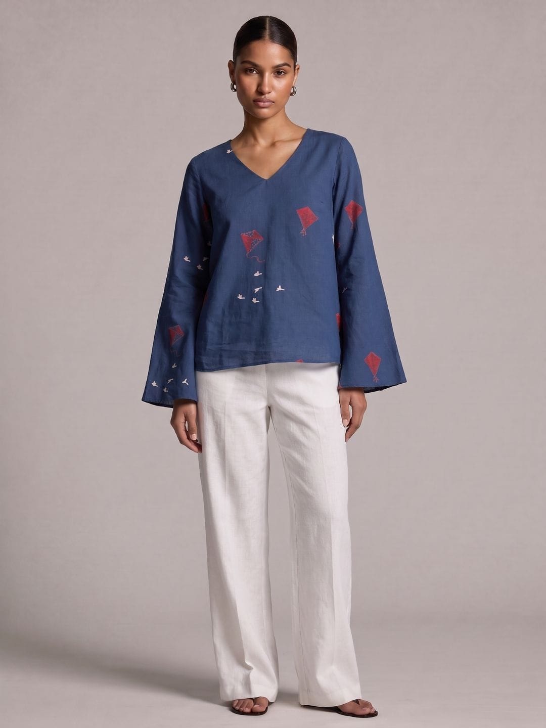 Sakshi Bell Sleeved Top