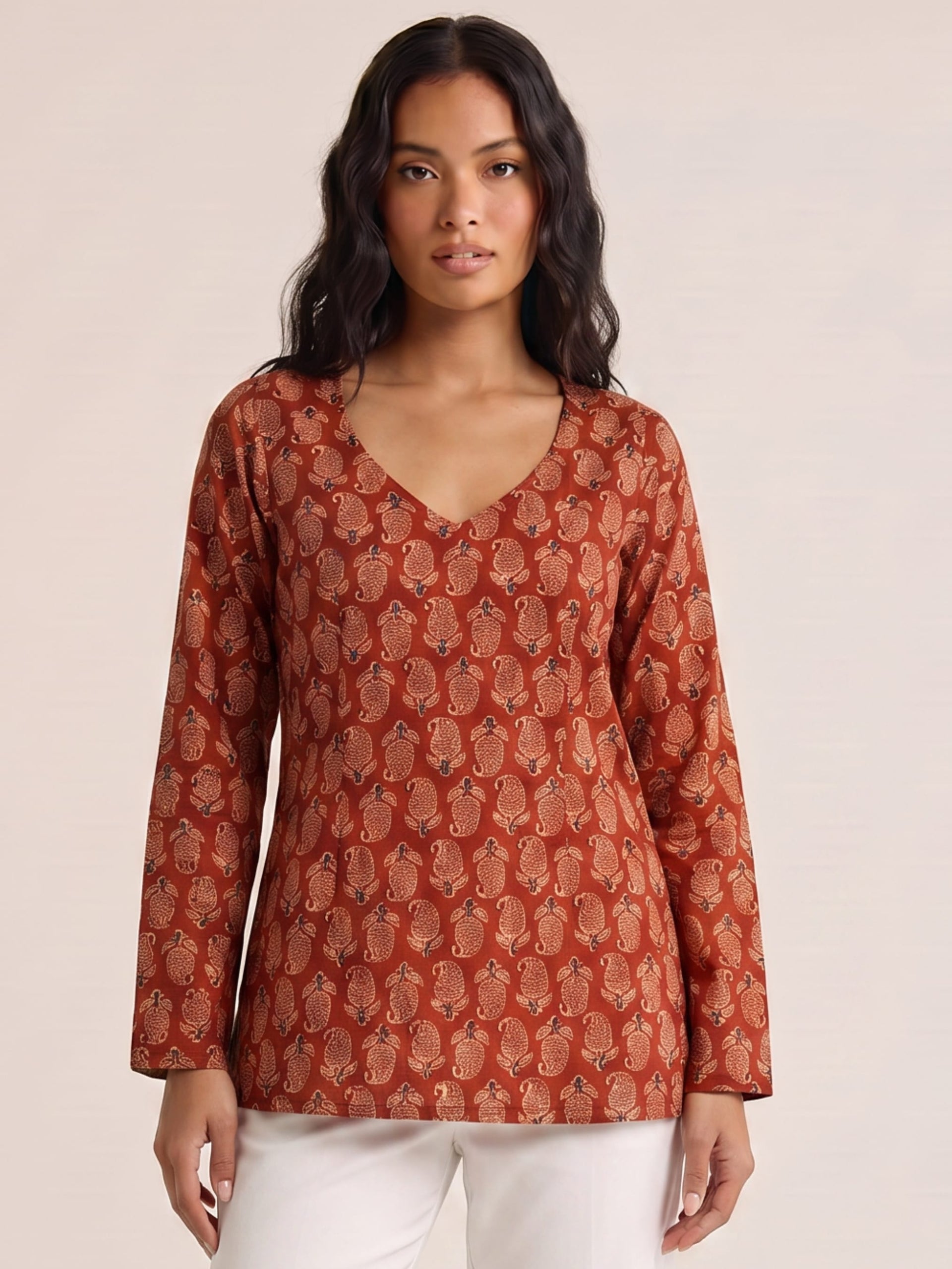 Nasreen Full Sleeve Kurti