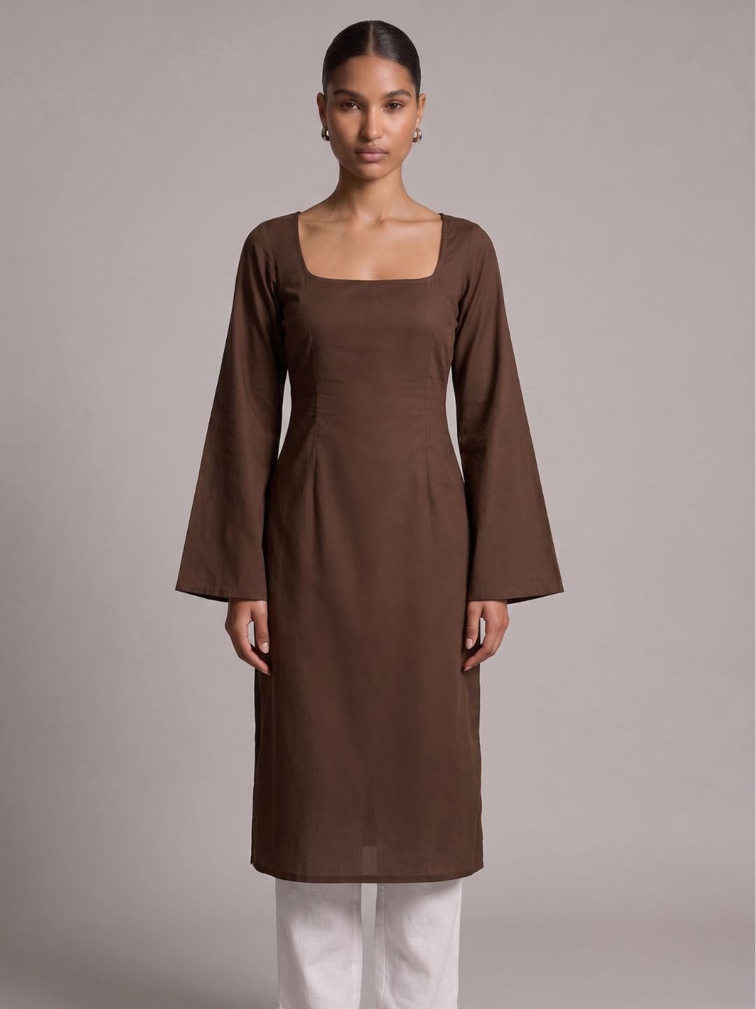 Nehal Deep Back Long Kurti