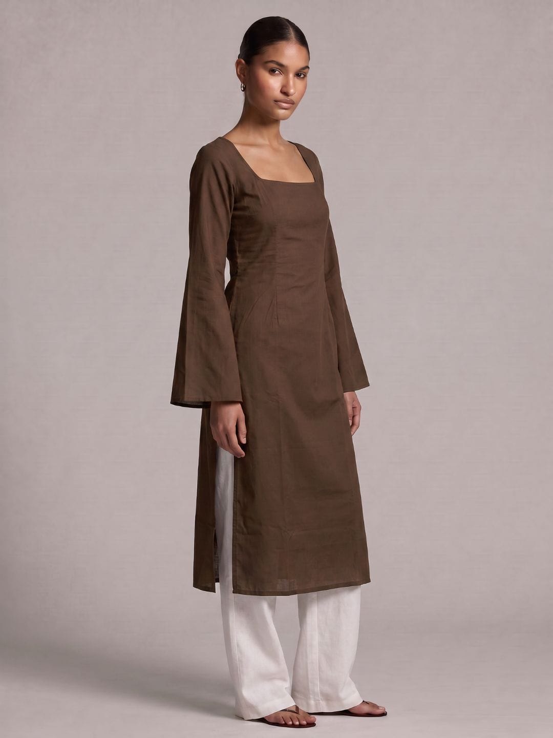 Nehal Deep Back Long Kurti