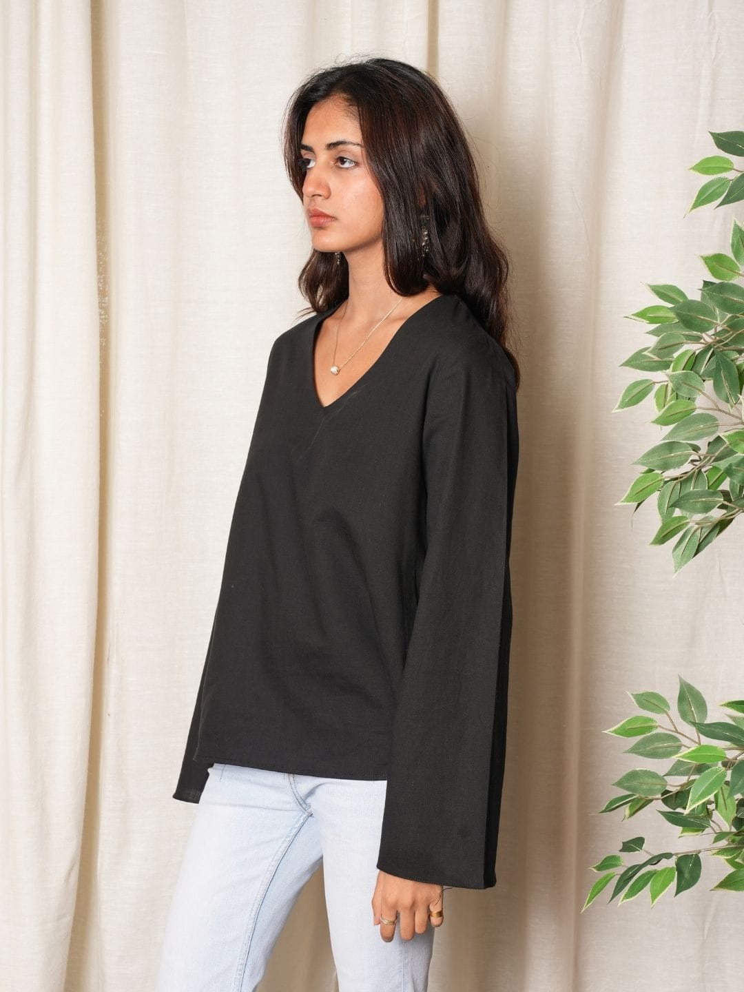 Krutika Bell Sleeved Top