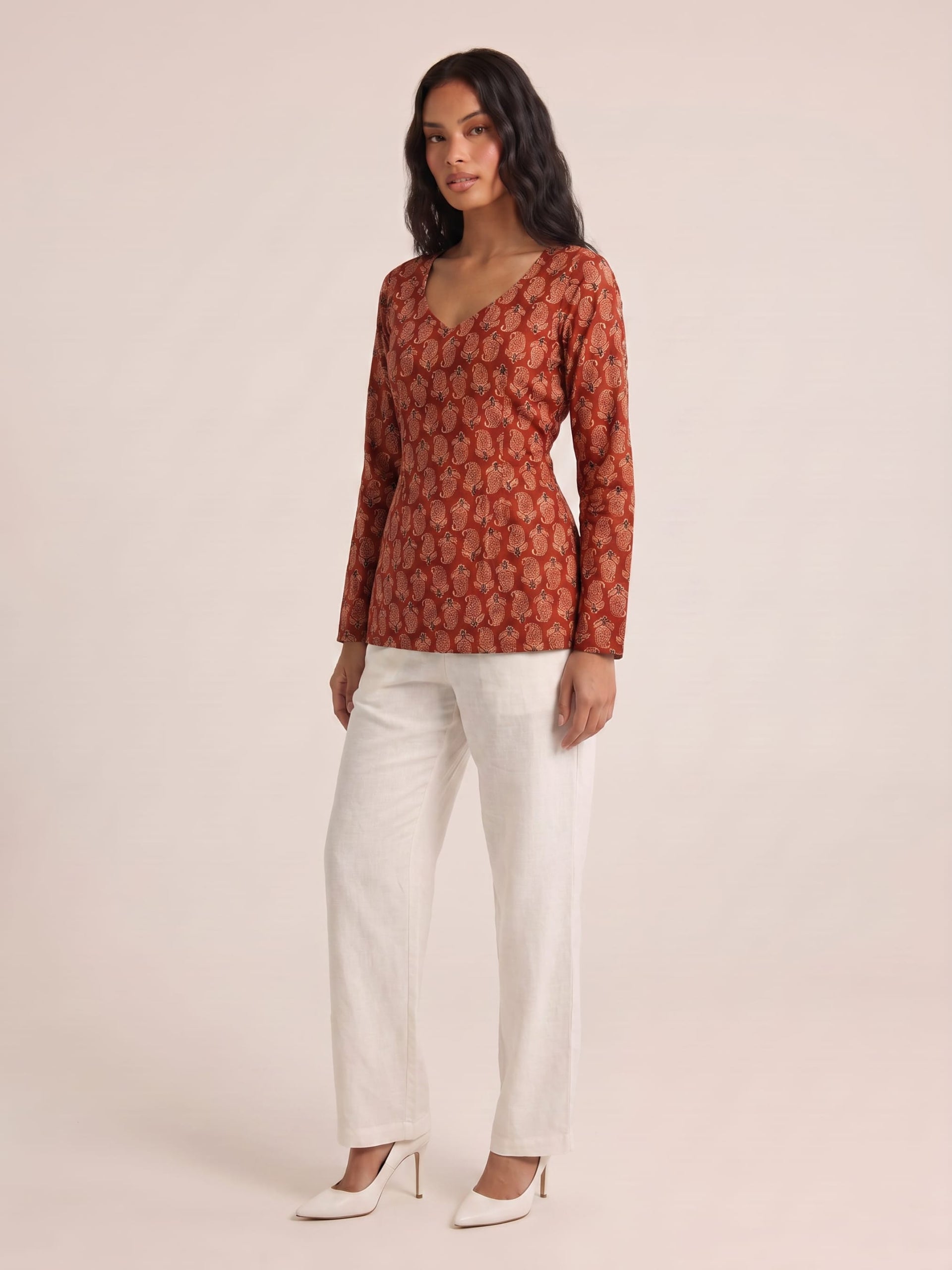 Nasreen Full Sleeve Kurti