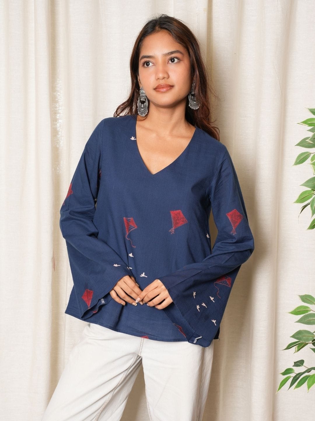 Sakshi Bell Sleeved Top