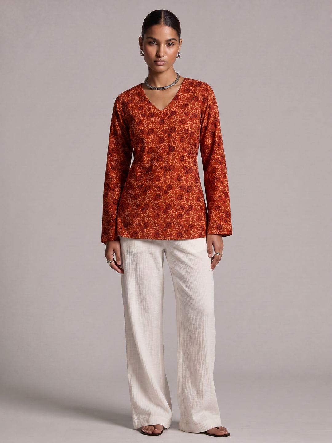 Yukta Bell Sleeved Top