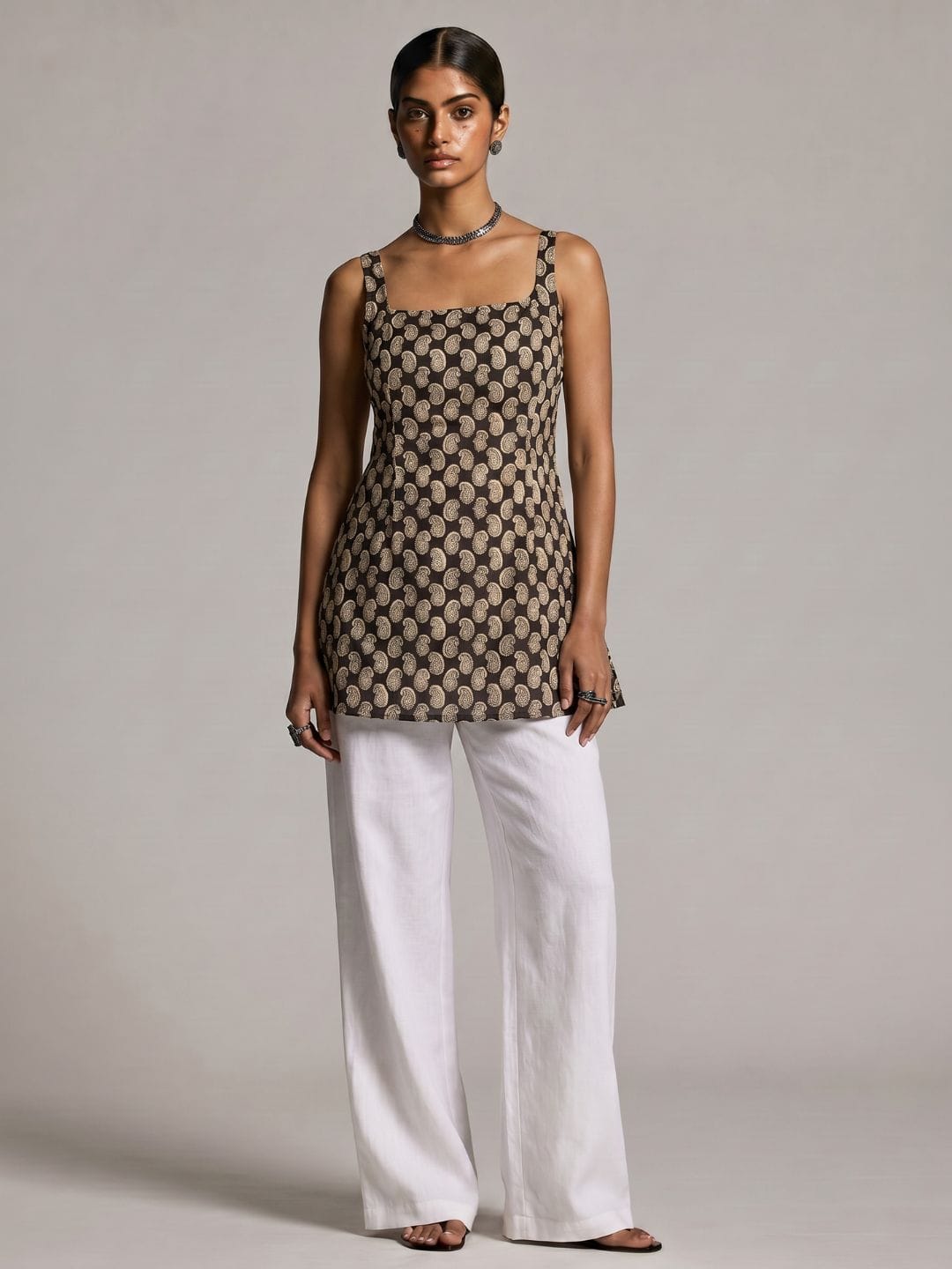 Koyal Deep Back Kurti