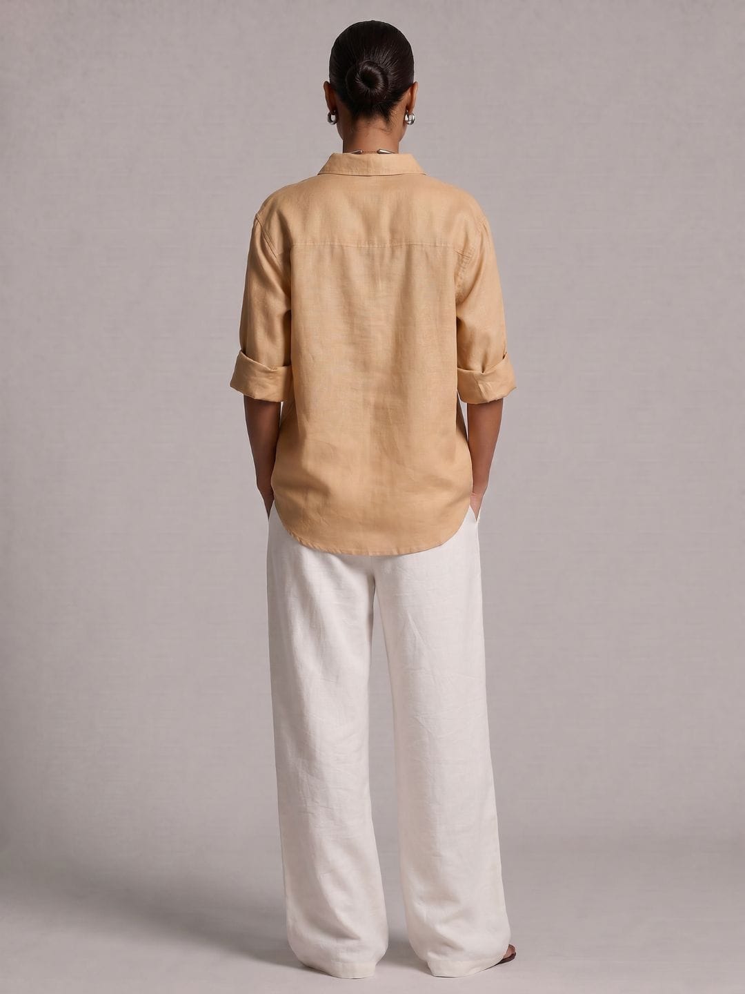 Oversized Khadi Linen Shirt