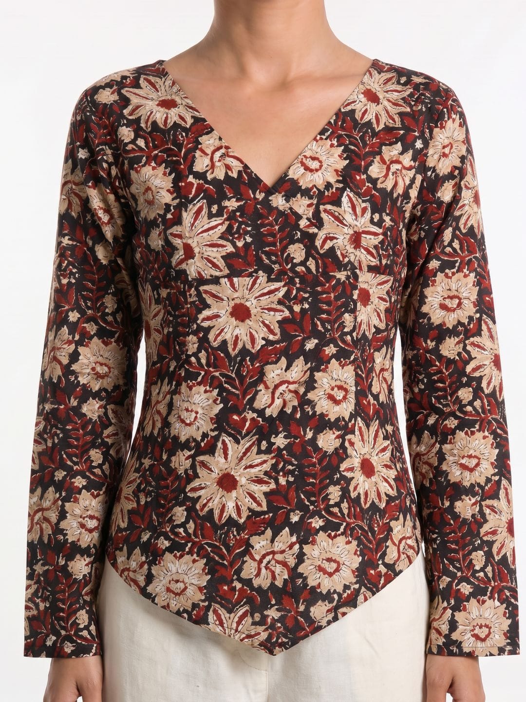 Naira Bell Sleeved Top