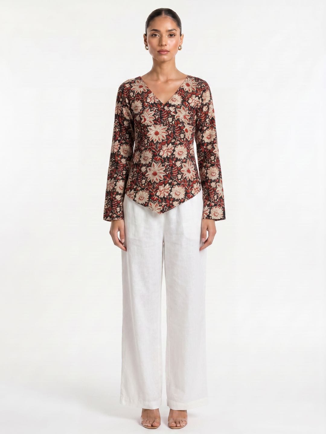 Naira Bell Sleeved Top