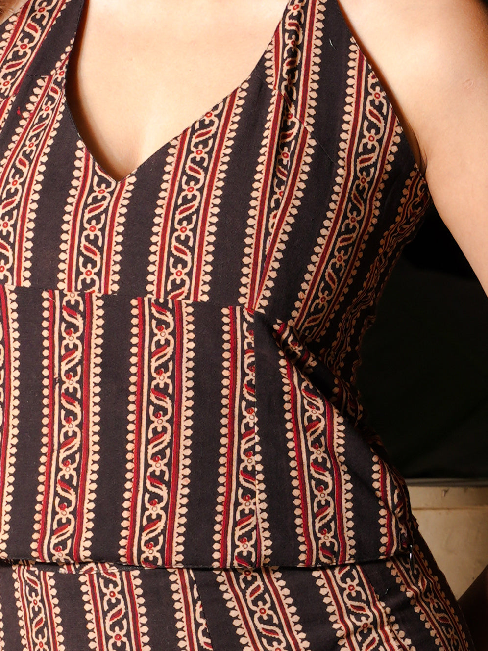 Meha Halterneck Skirt Set