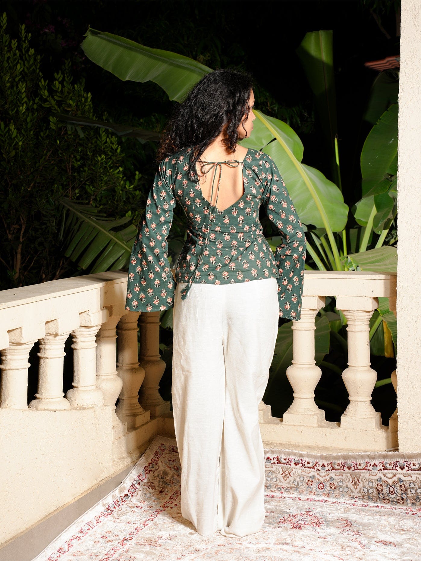 Aaria Bell Sleeved Top