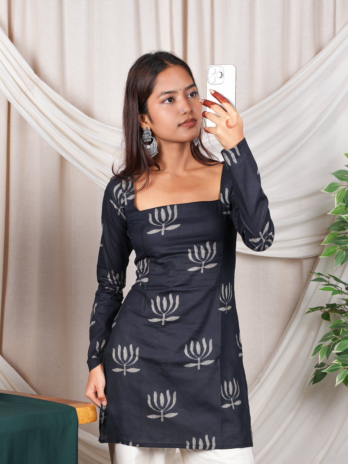 Heer Sleeved Corset Kurti