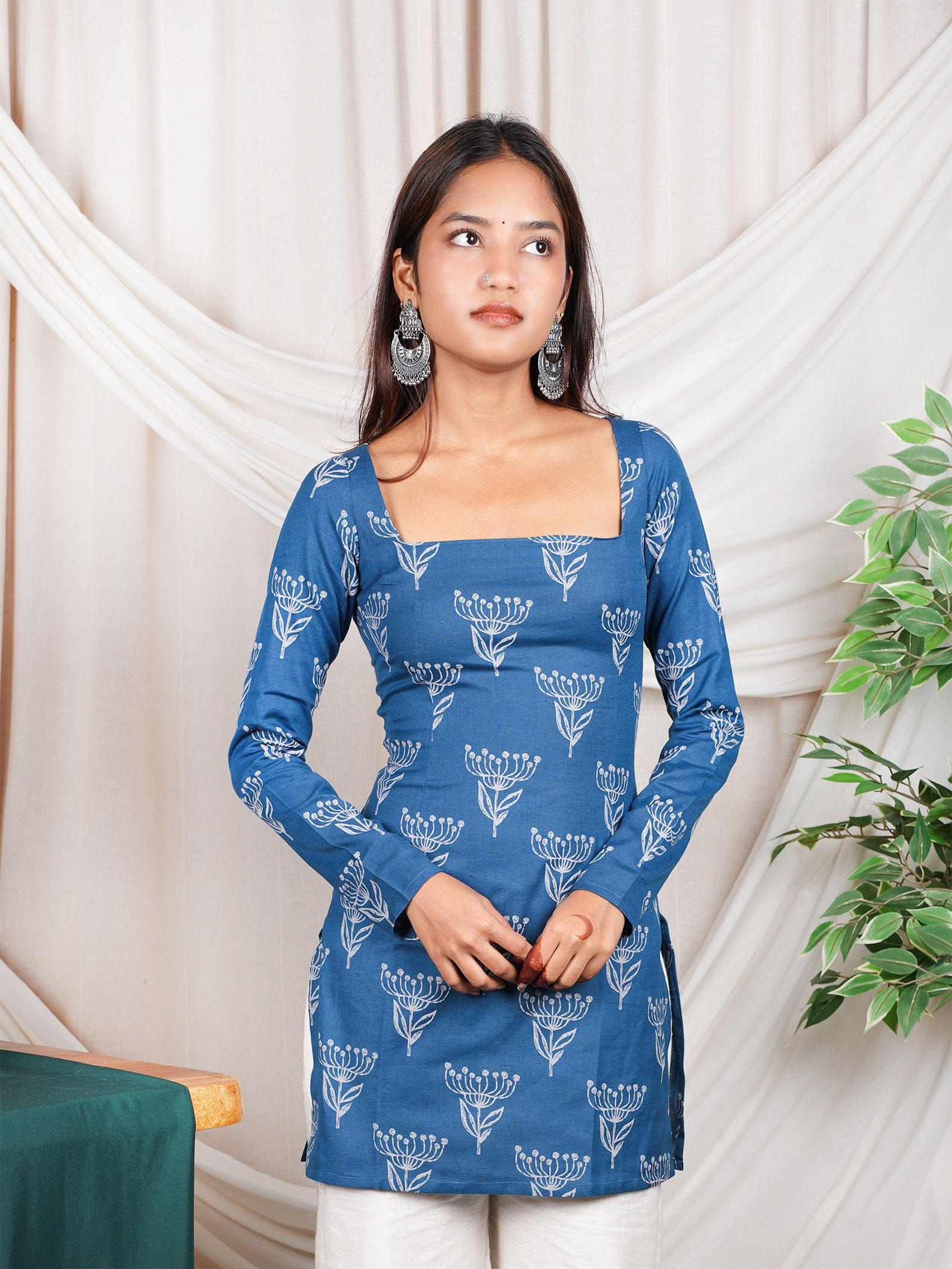 Reet Sleeved Corset Kurti
