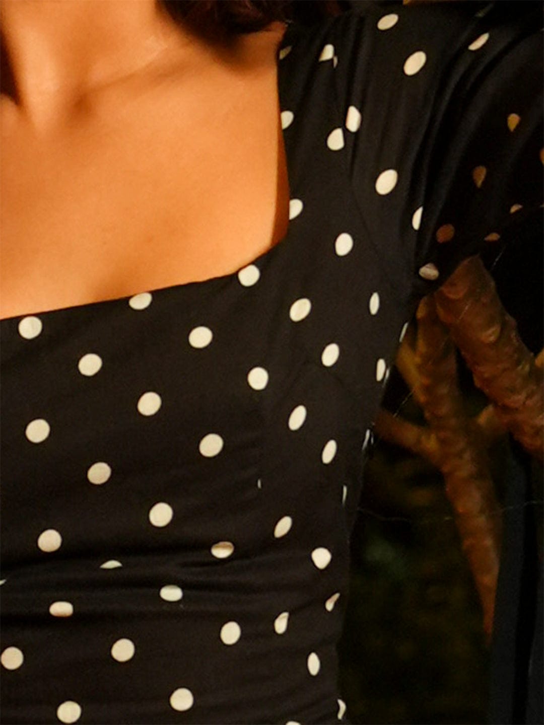 Nora Polka Corset Dress