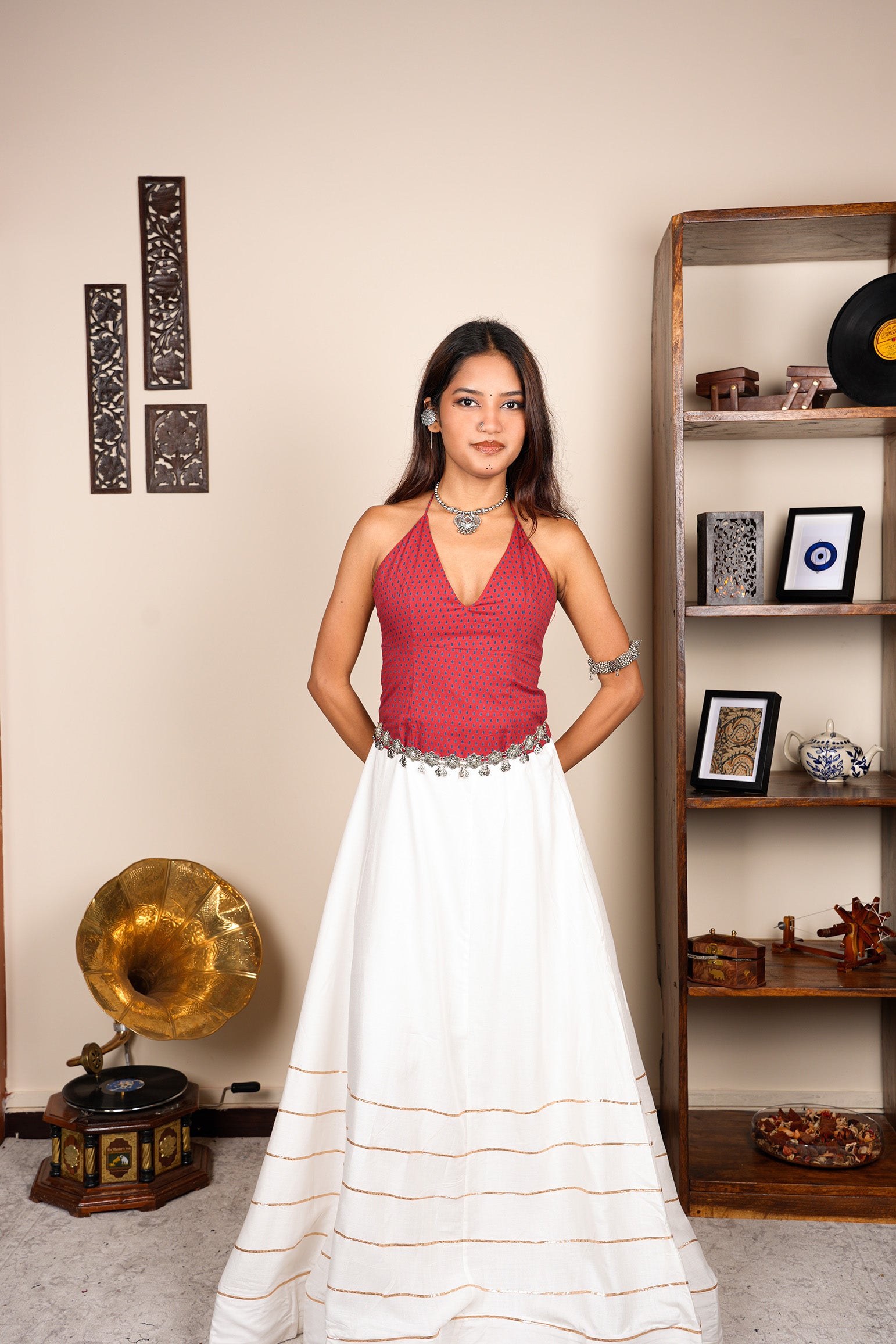 Kavya Halter Neck Top