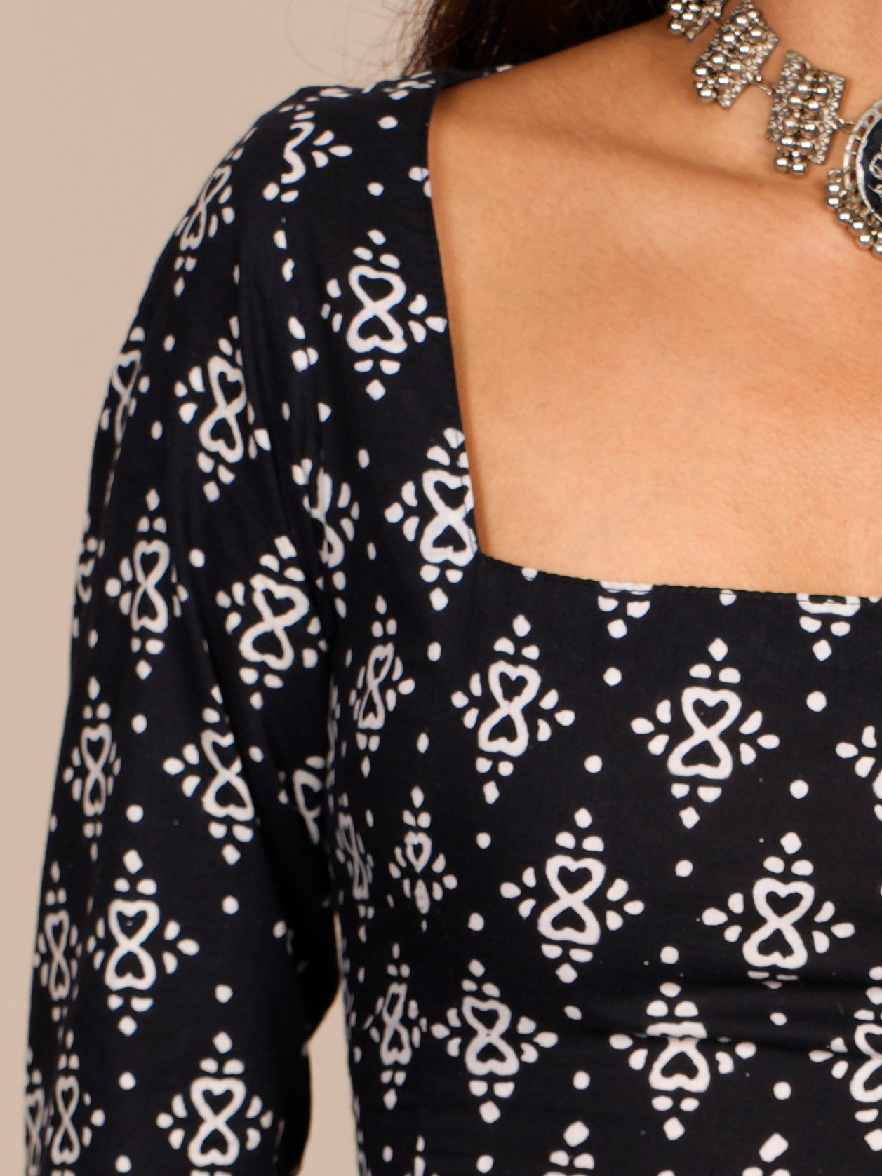 Janki Sleeved Corset Kurti