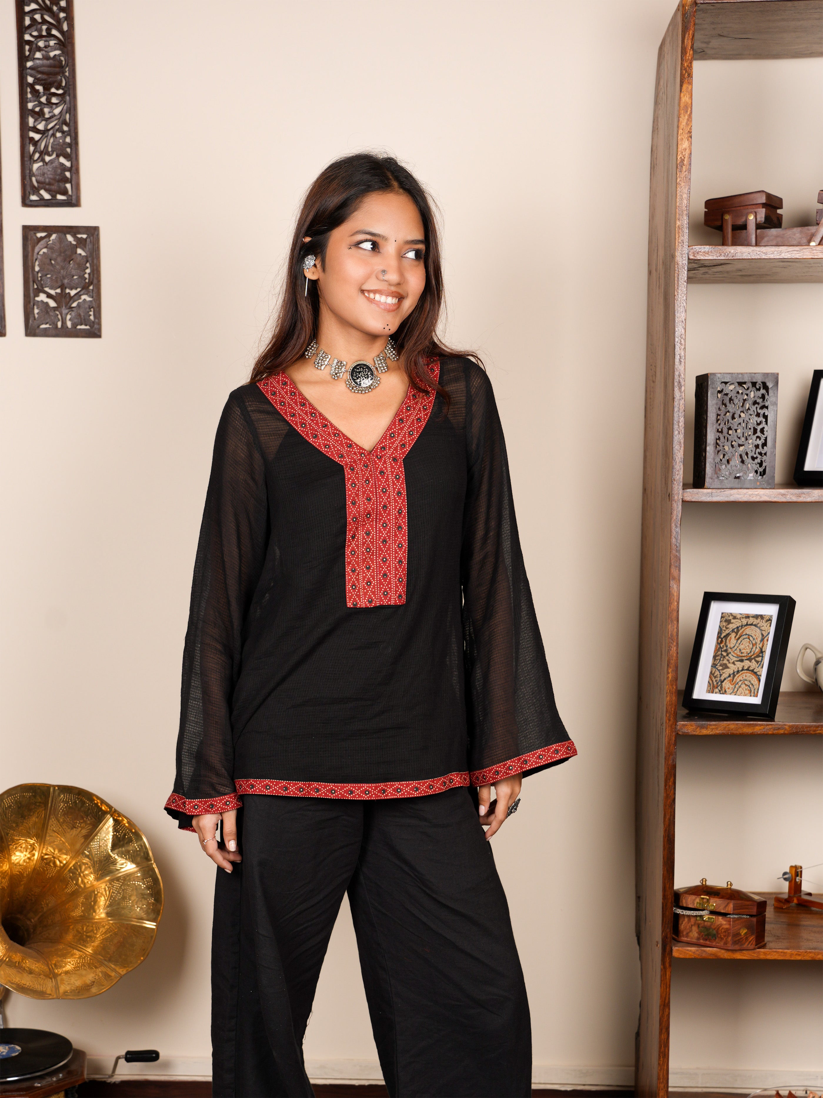 Tanya Mul Cover-Up Kurti