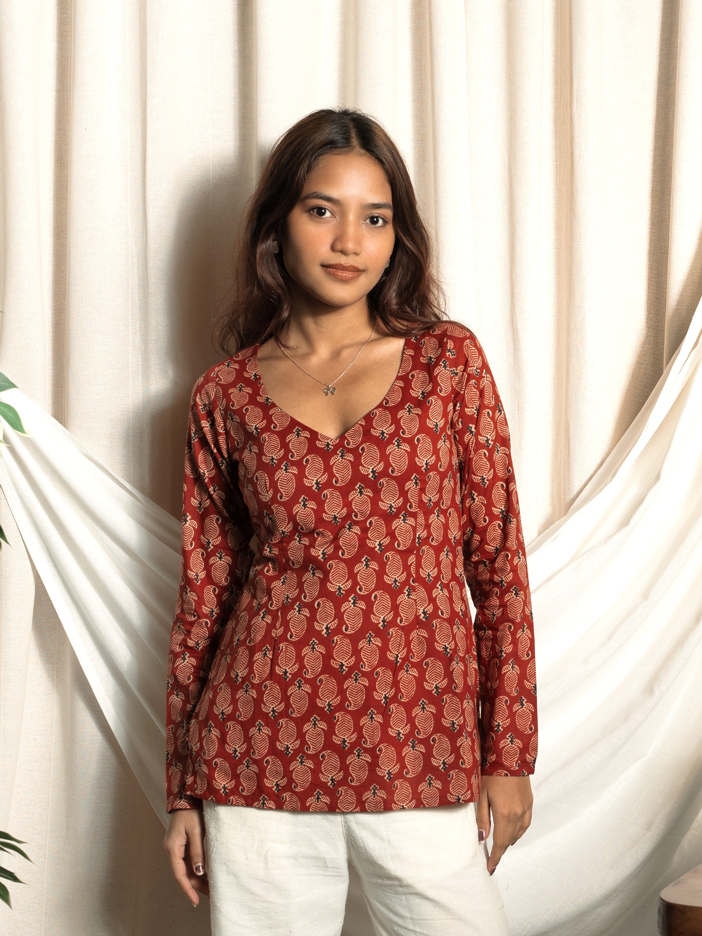 Nasreen Full Sleeve Kurti