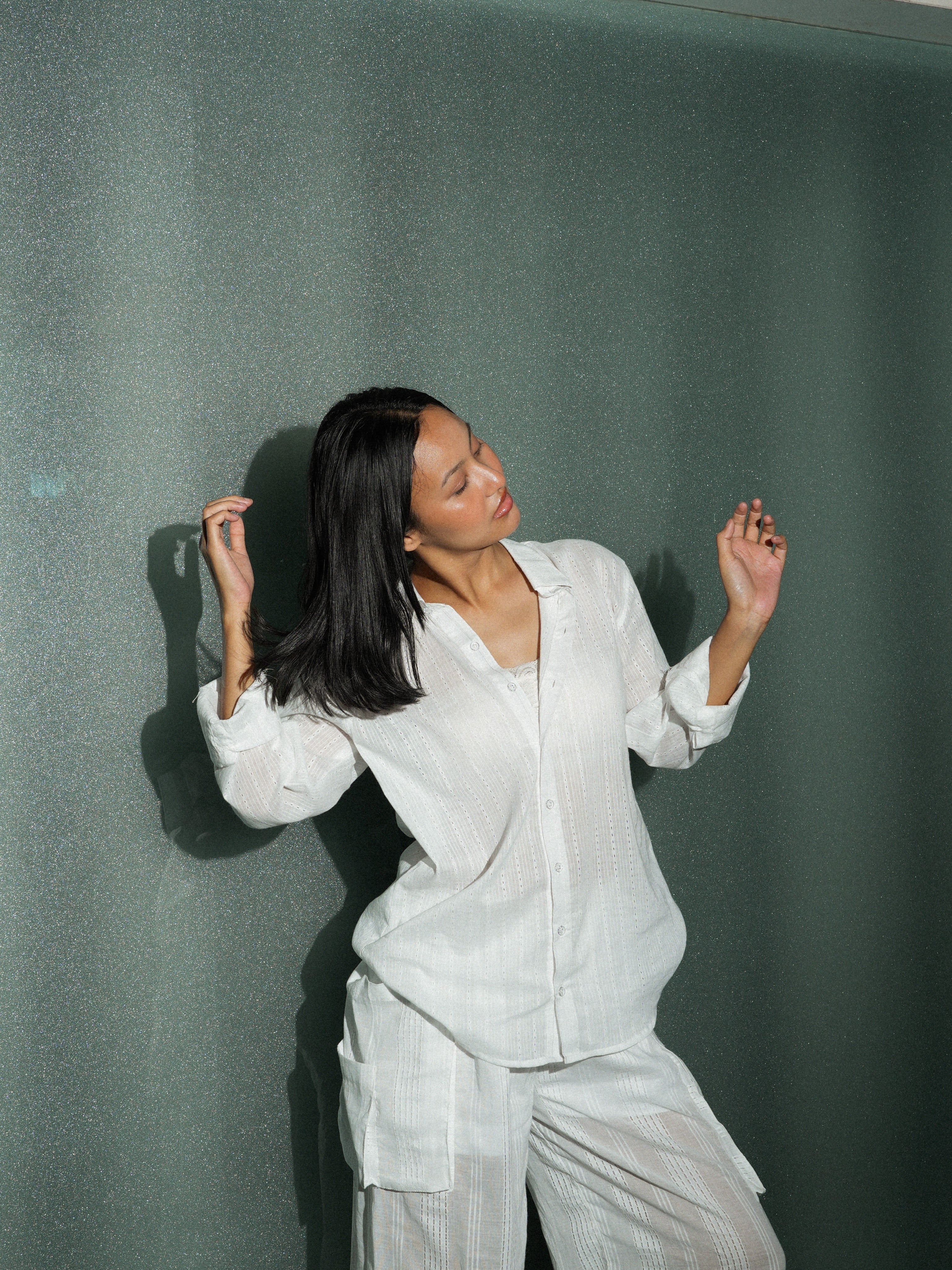 Oversized Jacquard Shirt