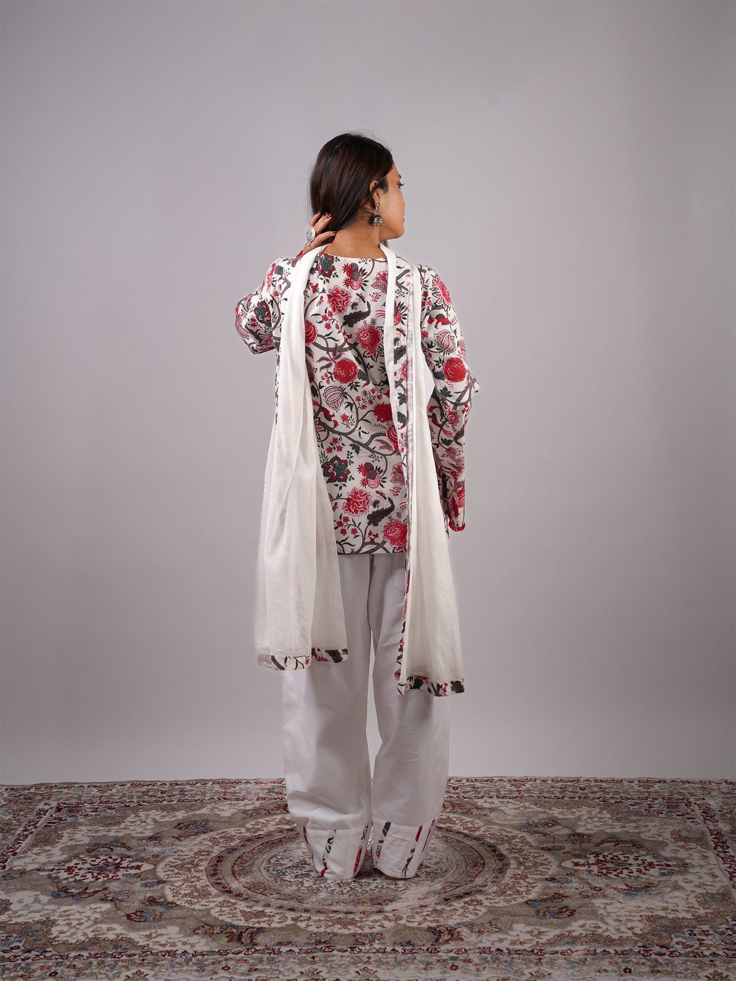 Parishad Farsi Kurti Pant Dupatta Set