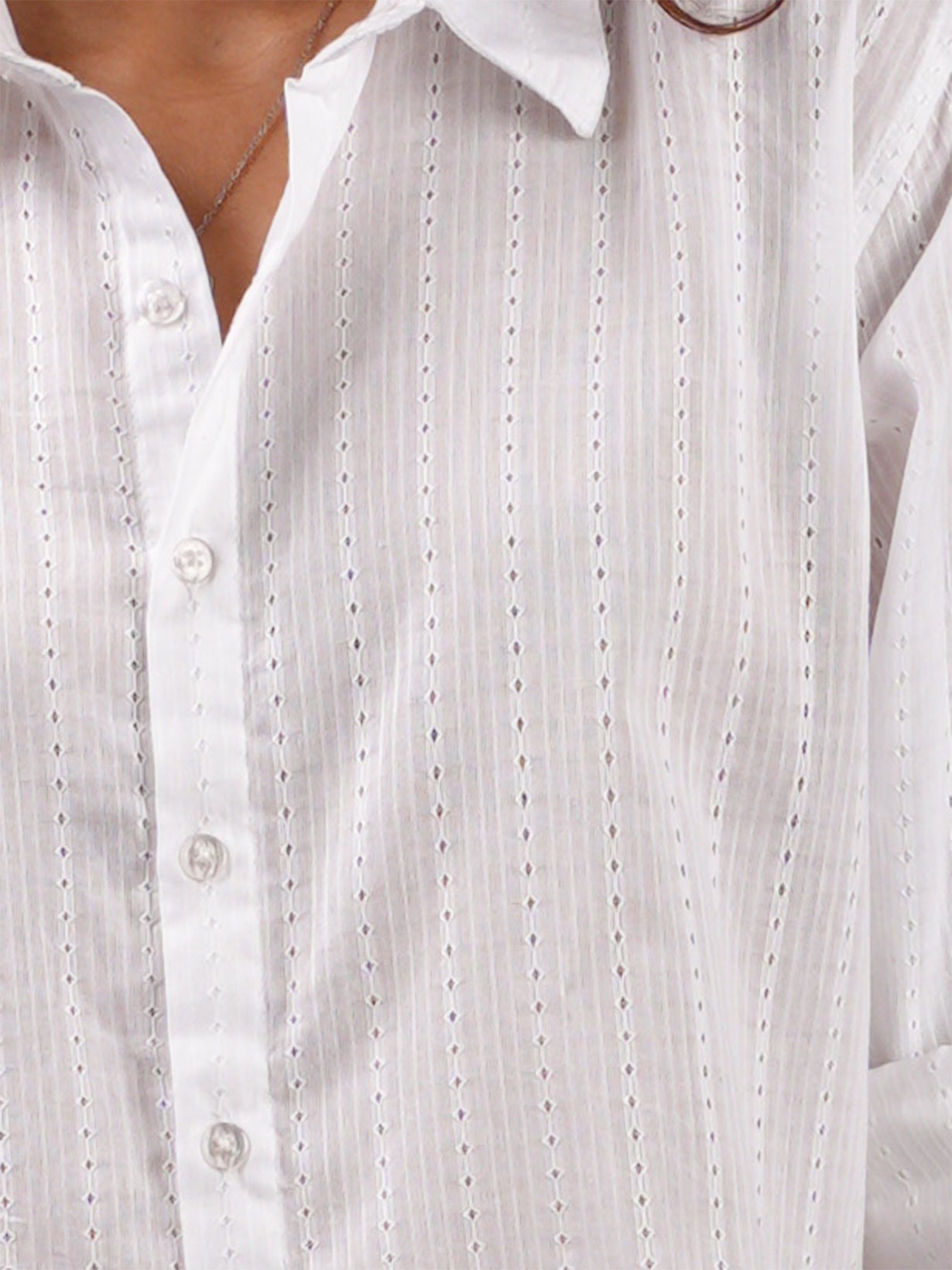 Oversized Jacquard Shirt