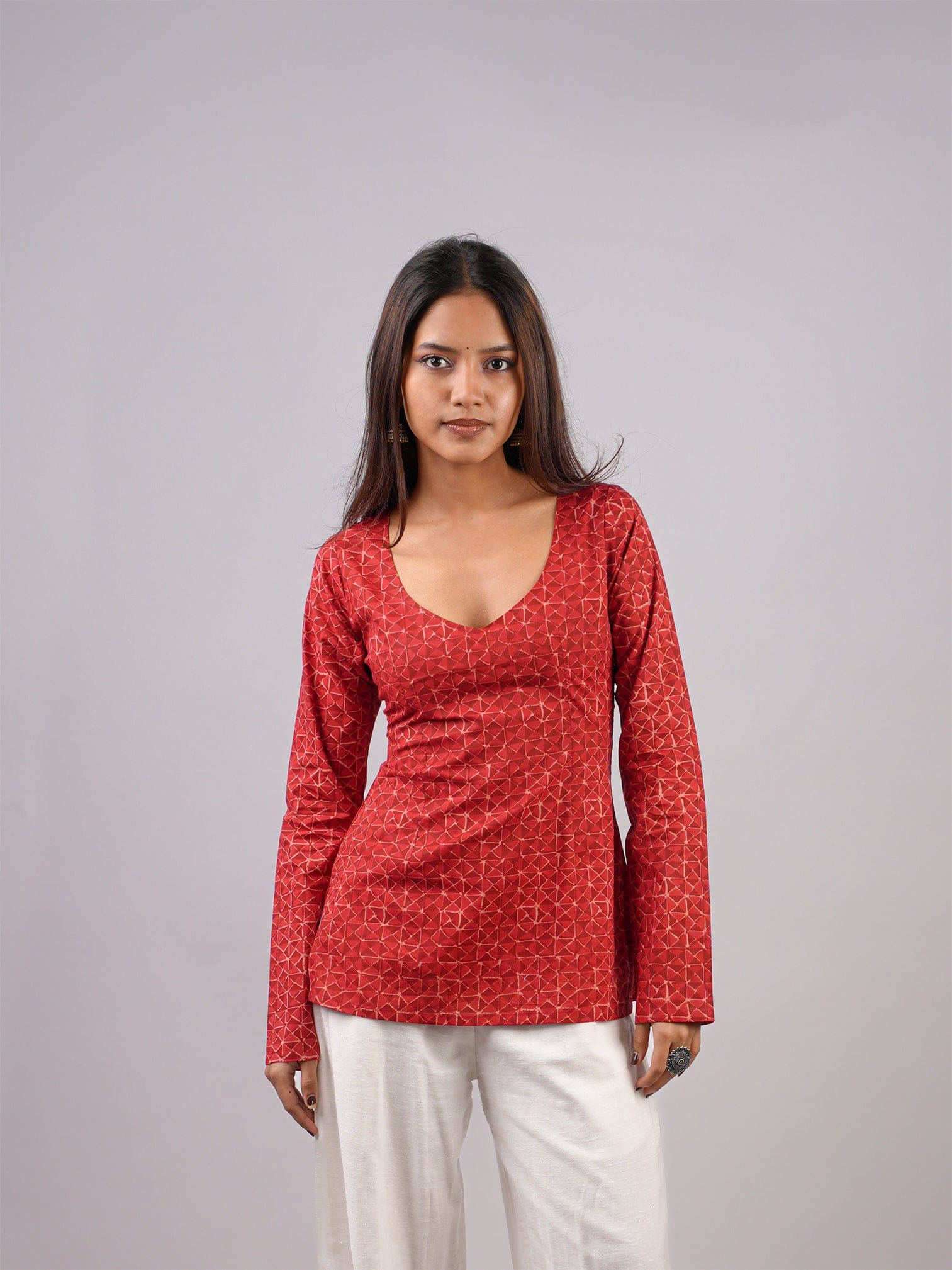 Zar Sleeved Kurti