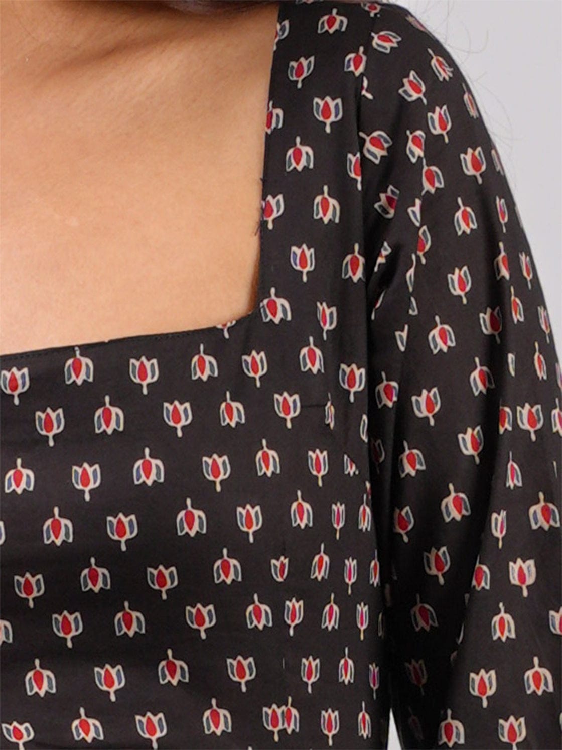 Rohini Sleeved Corset Kurti