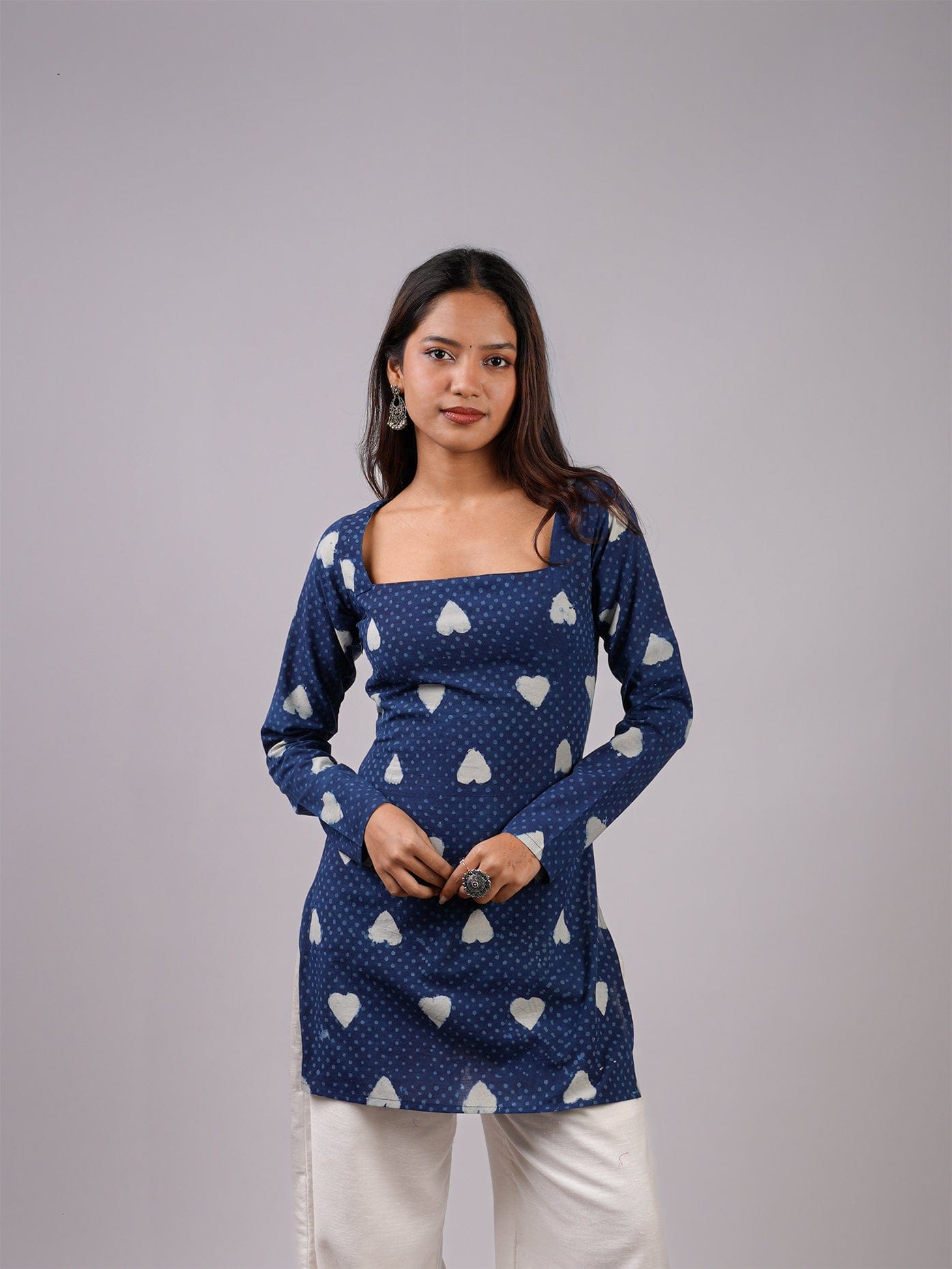 Sneha Sleeved Corset Kurti