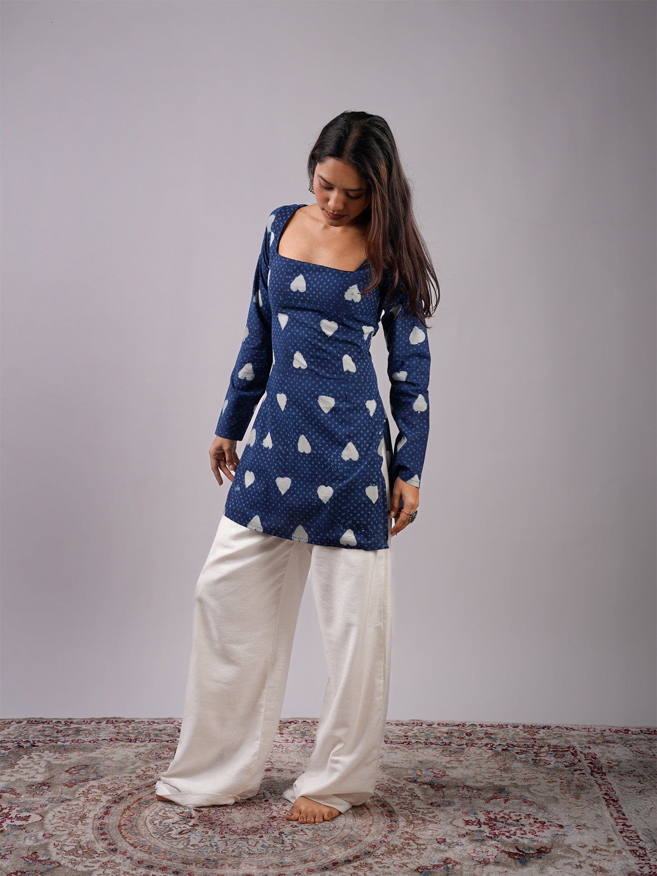 Sneha Sleeved Corset Kurti