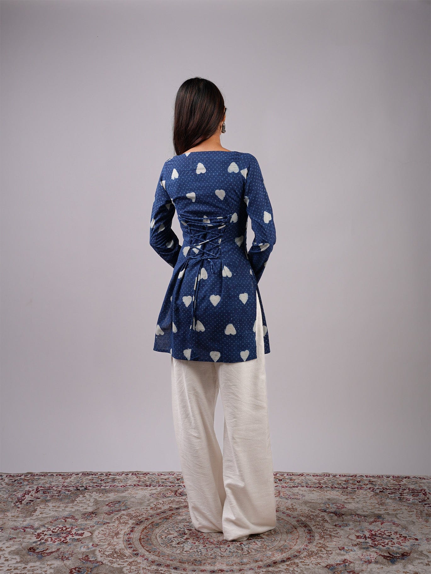 Sneha Sleeved Corset Kurti