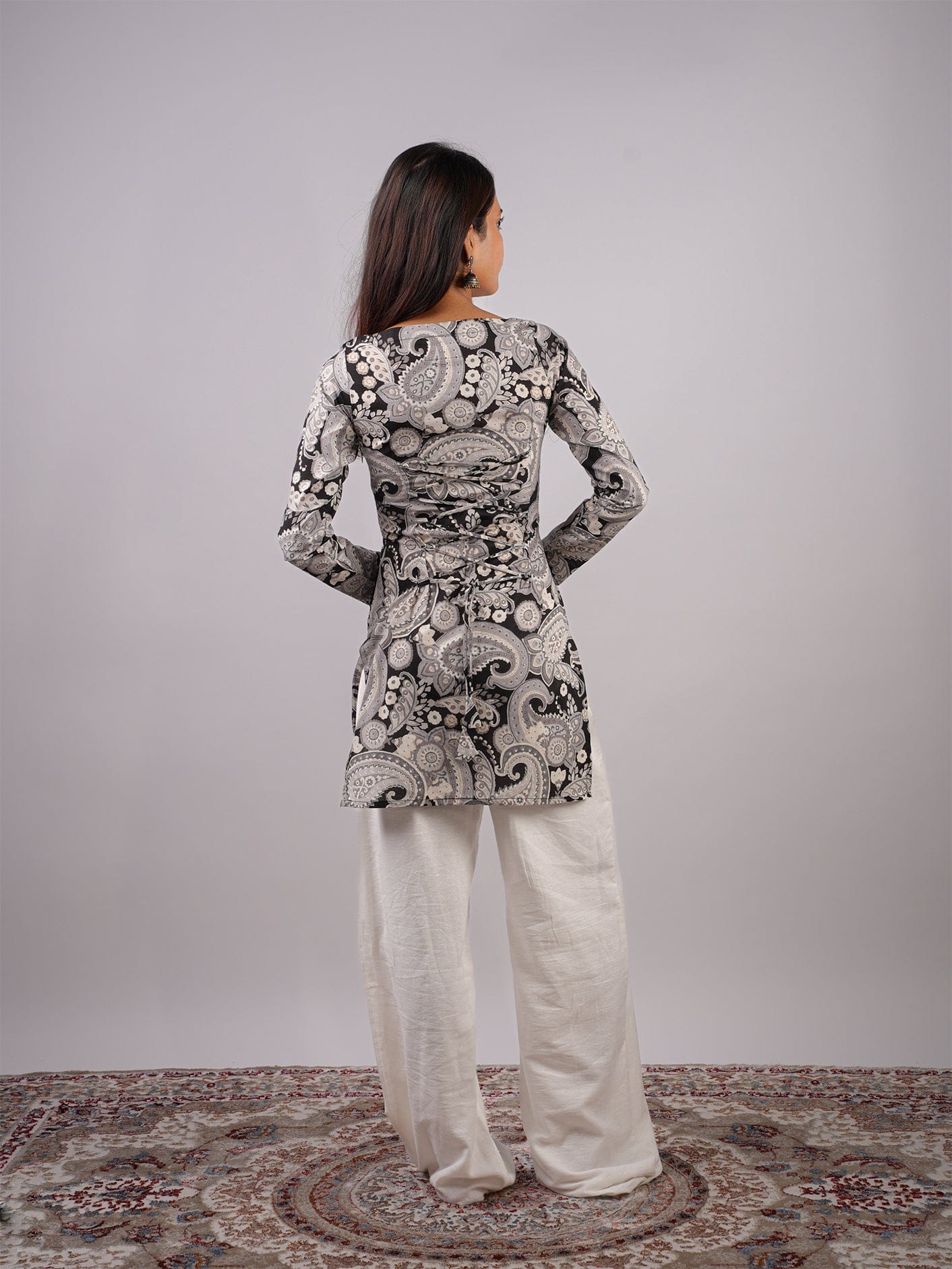 Reema Sleeved Corset Kurti