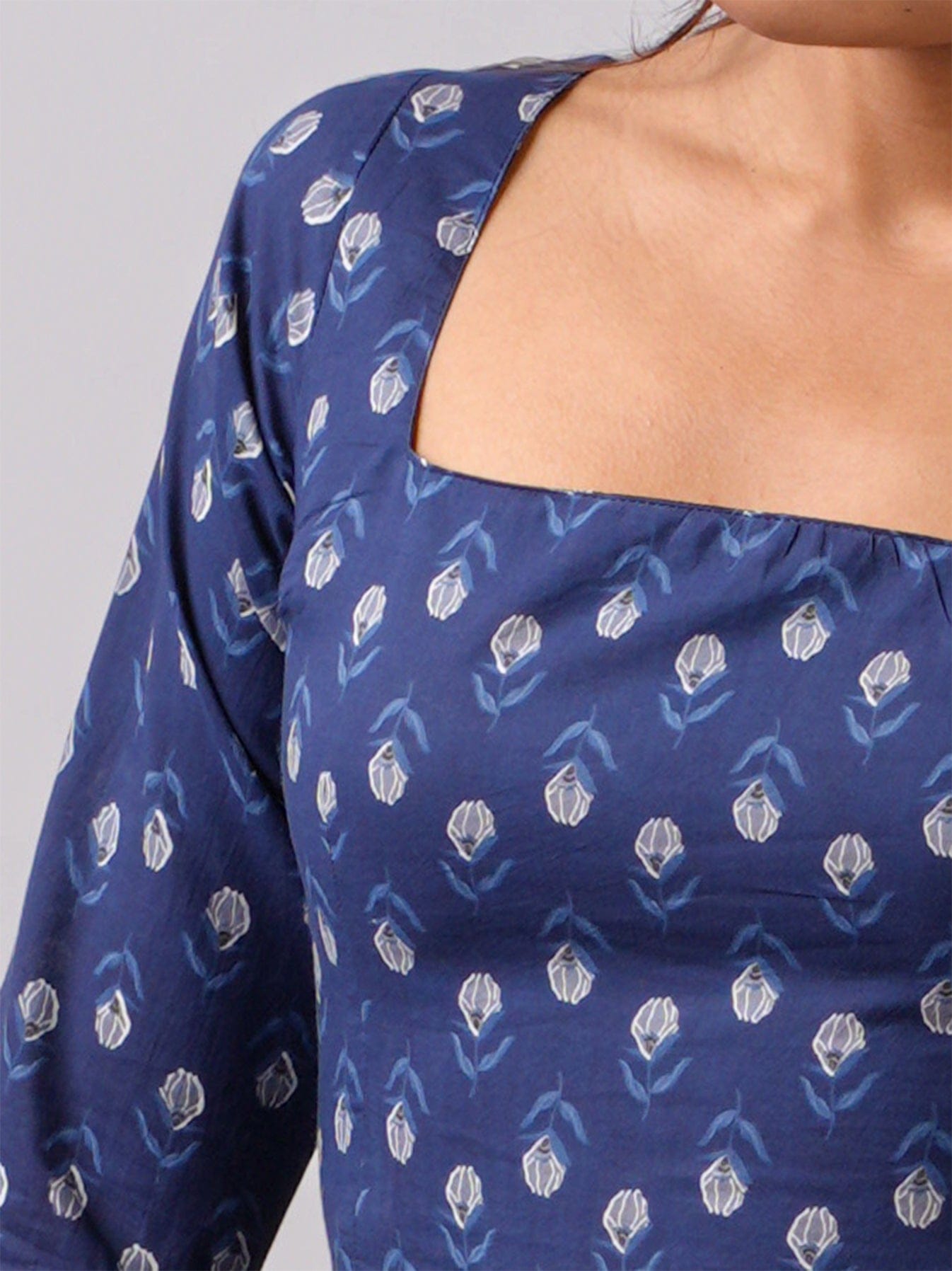 Nia Sleeved Corset Kurti