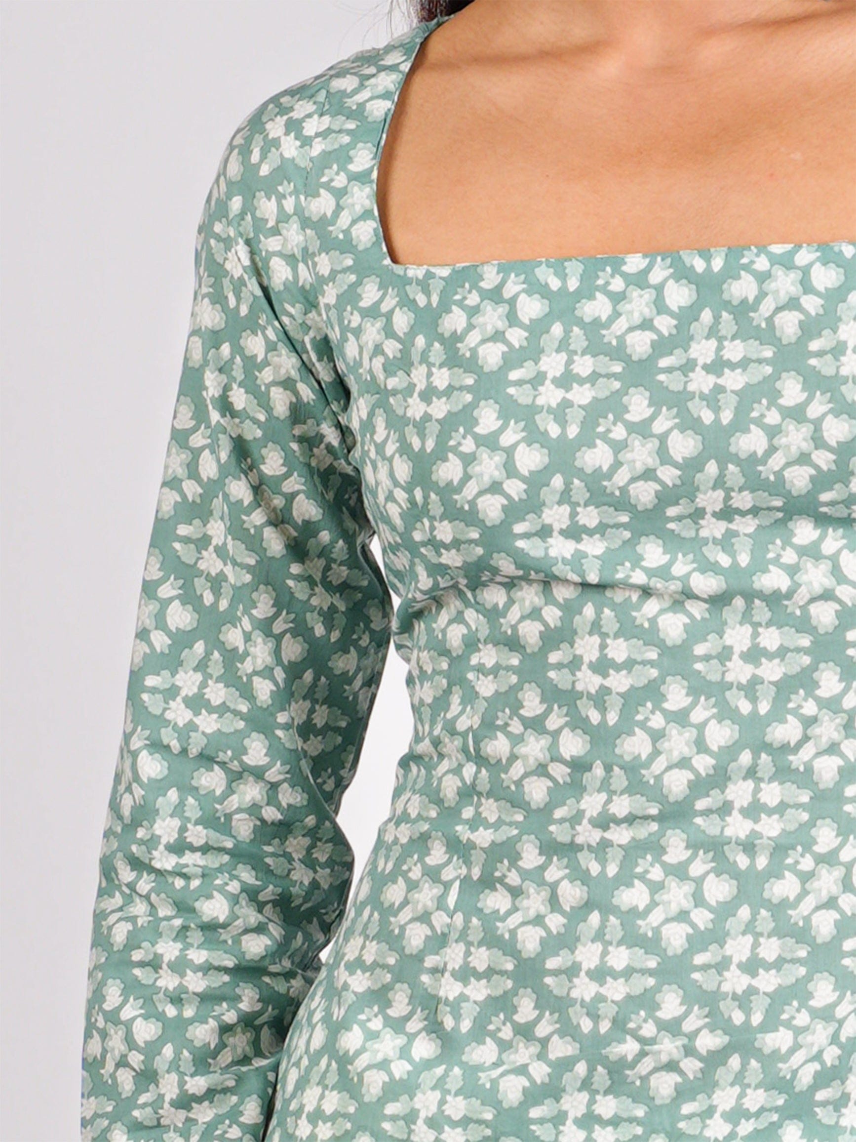 Chaya Sleeved Corset Kurti