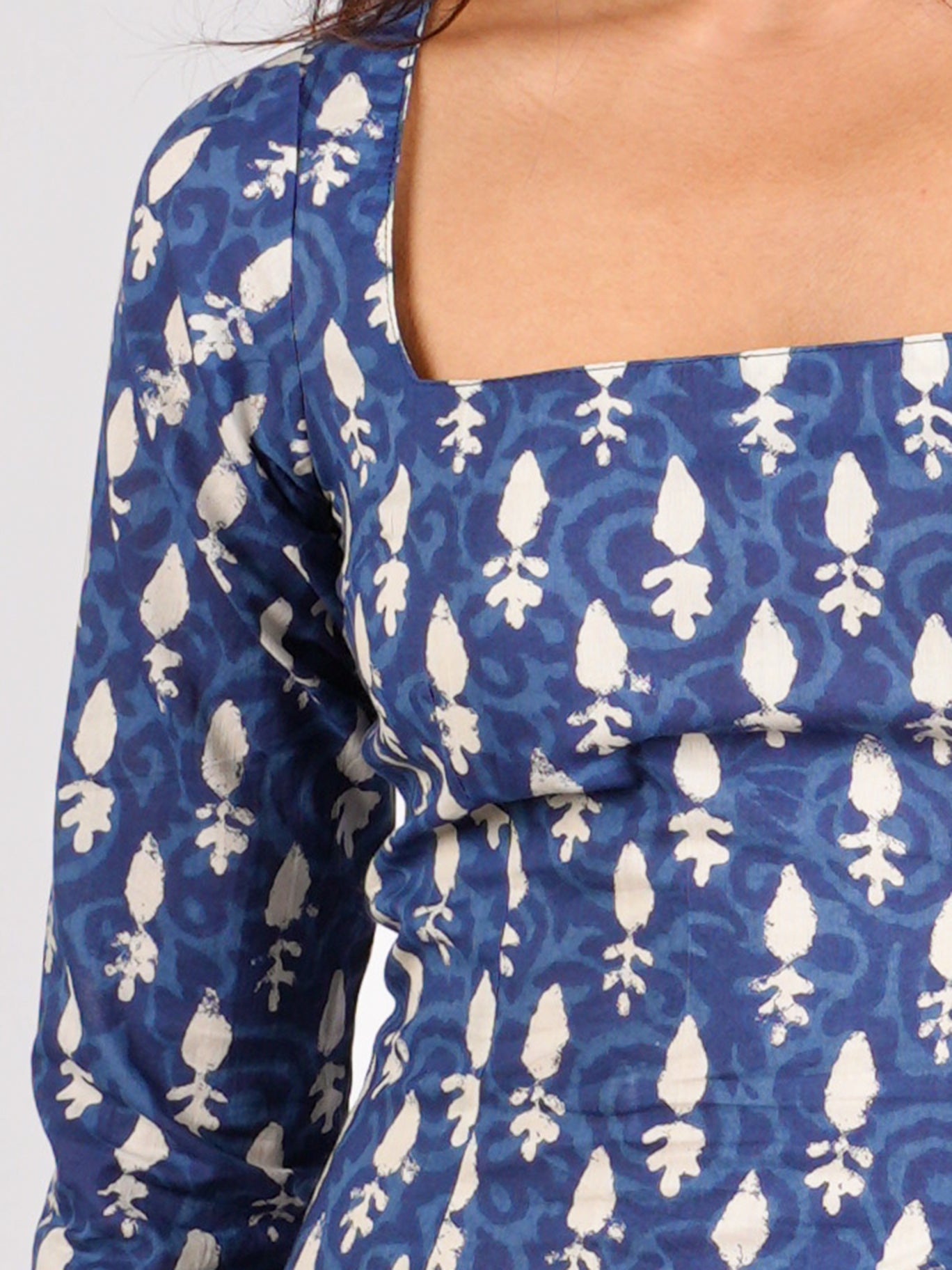 Shikha Sleeved Corset Kurti