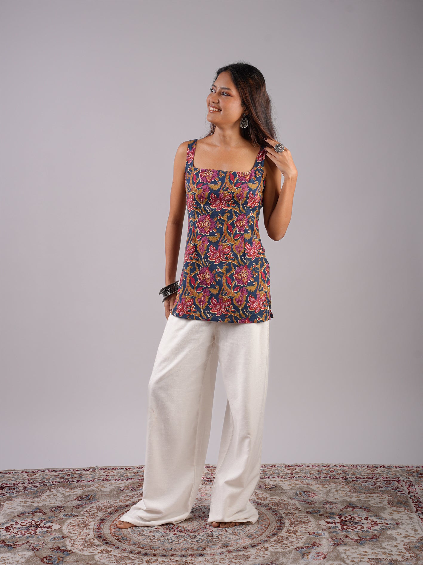 Megh Deep Back Short Kurti