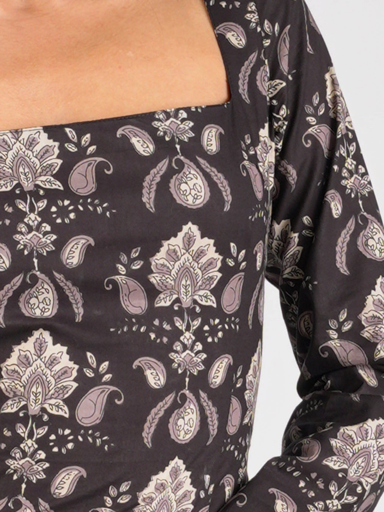 Kajal Sleeved Corset Kurti