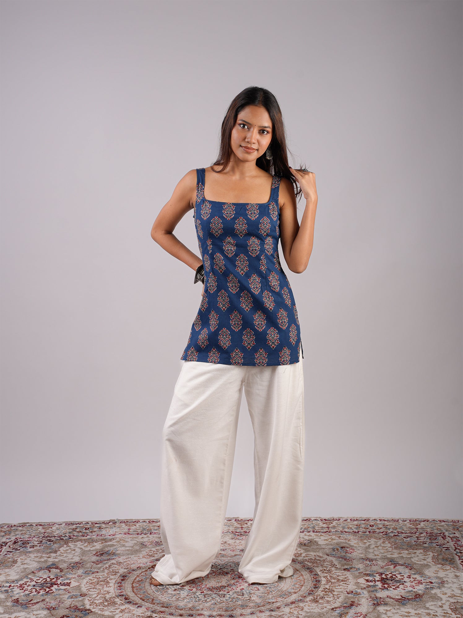 Suhani Deep Back Kurti