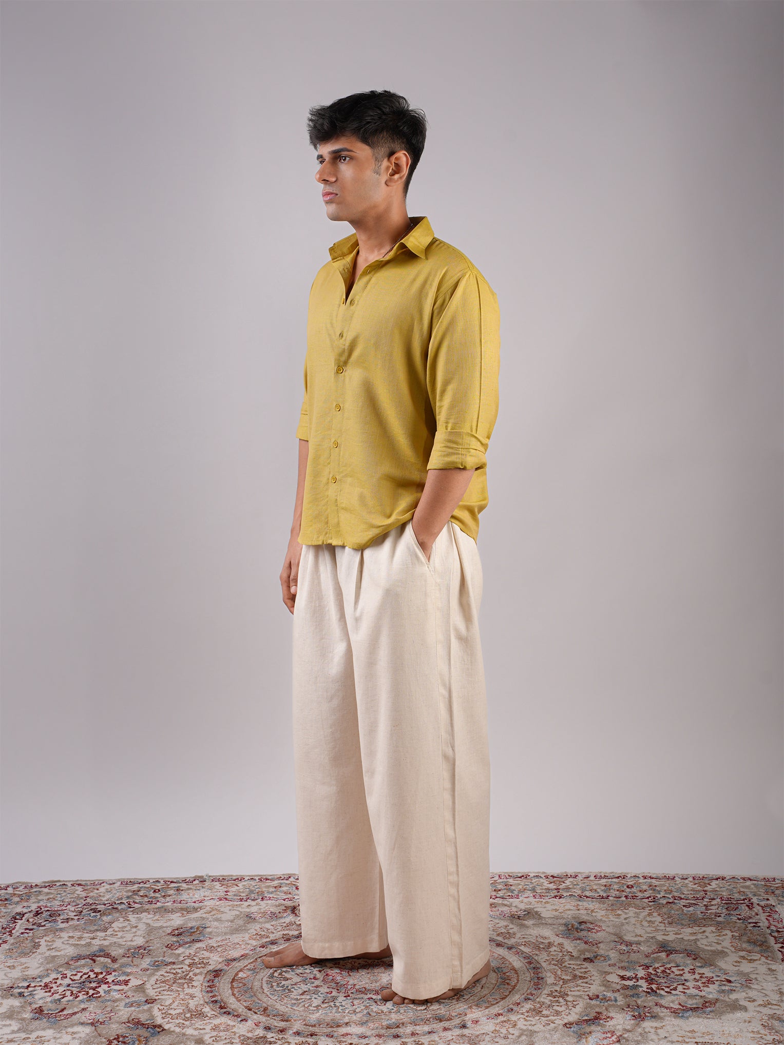 Veer Linen Fitted Shirt