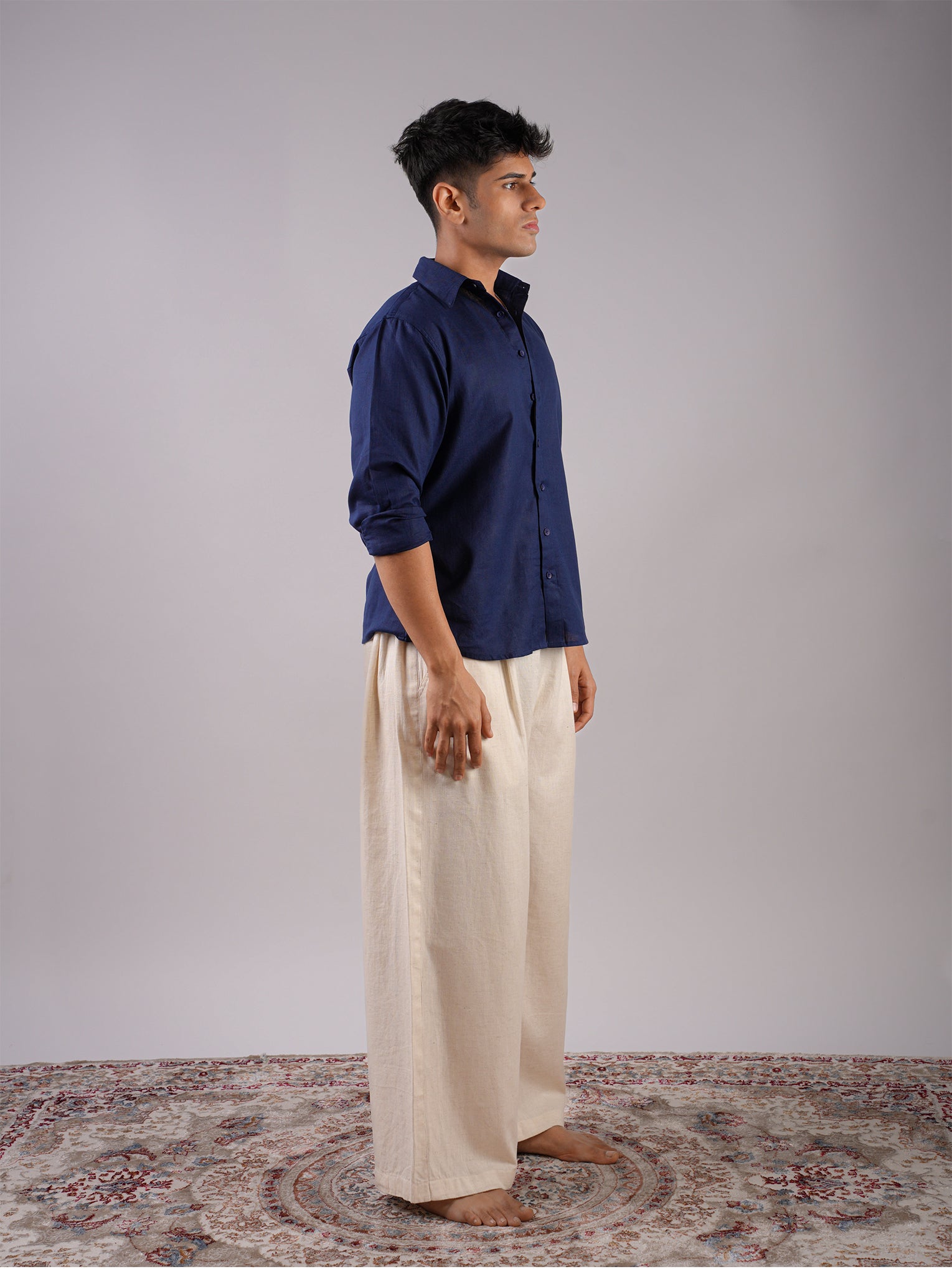 Raghav Linen Fitted Shirt