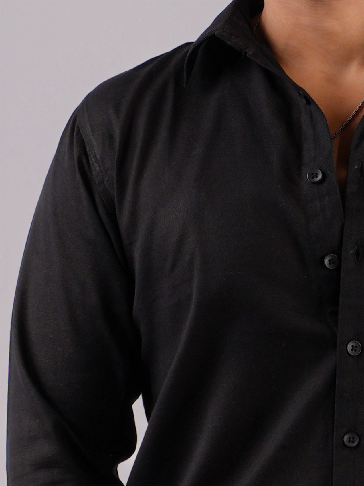 Aryan Linen Fitted Shirt