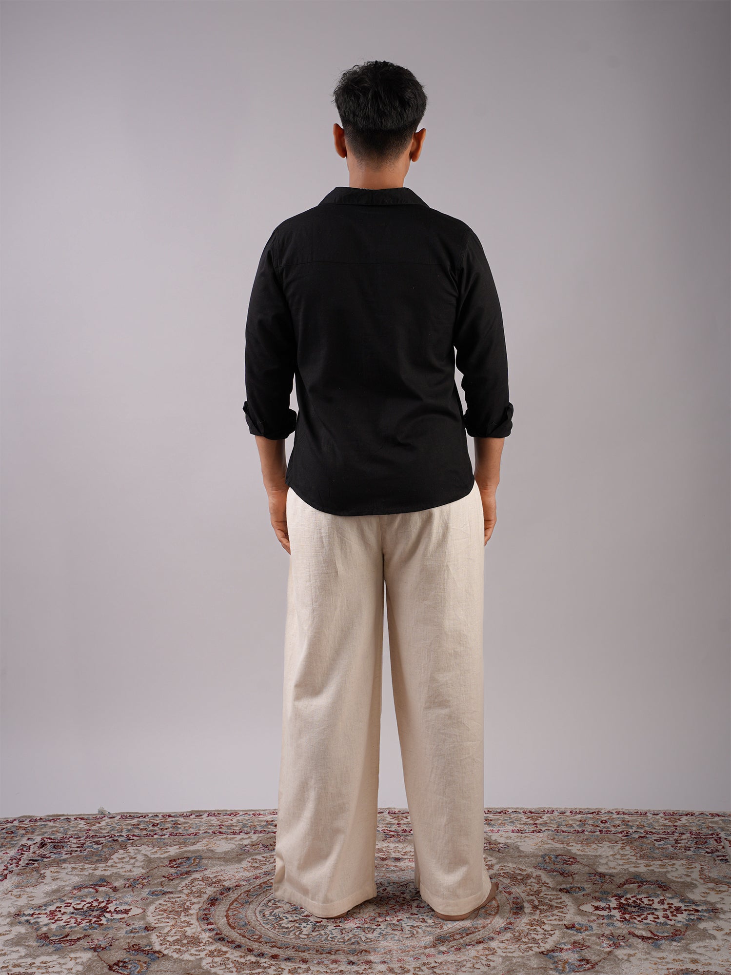 Aryan Linen Fitted Shirt