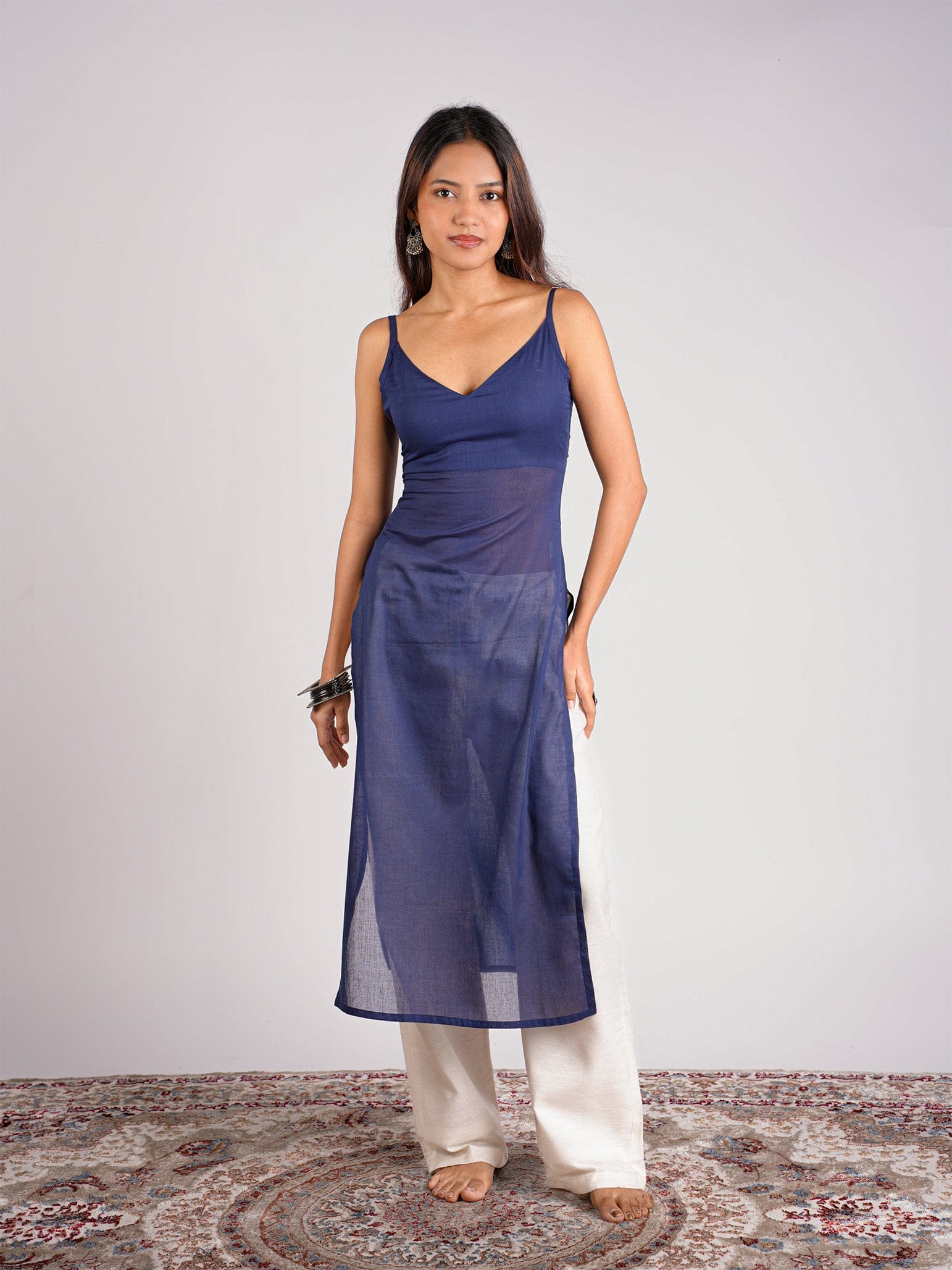 Parul Sheer Mul Kurti