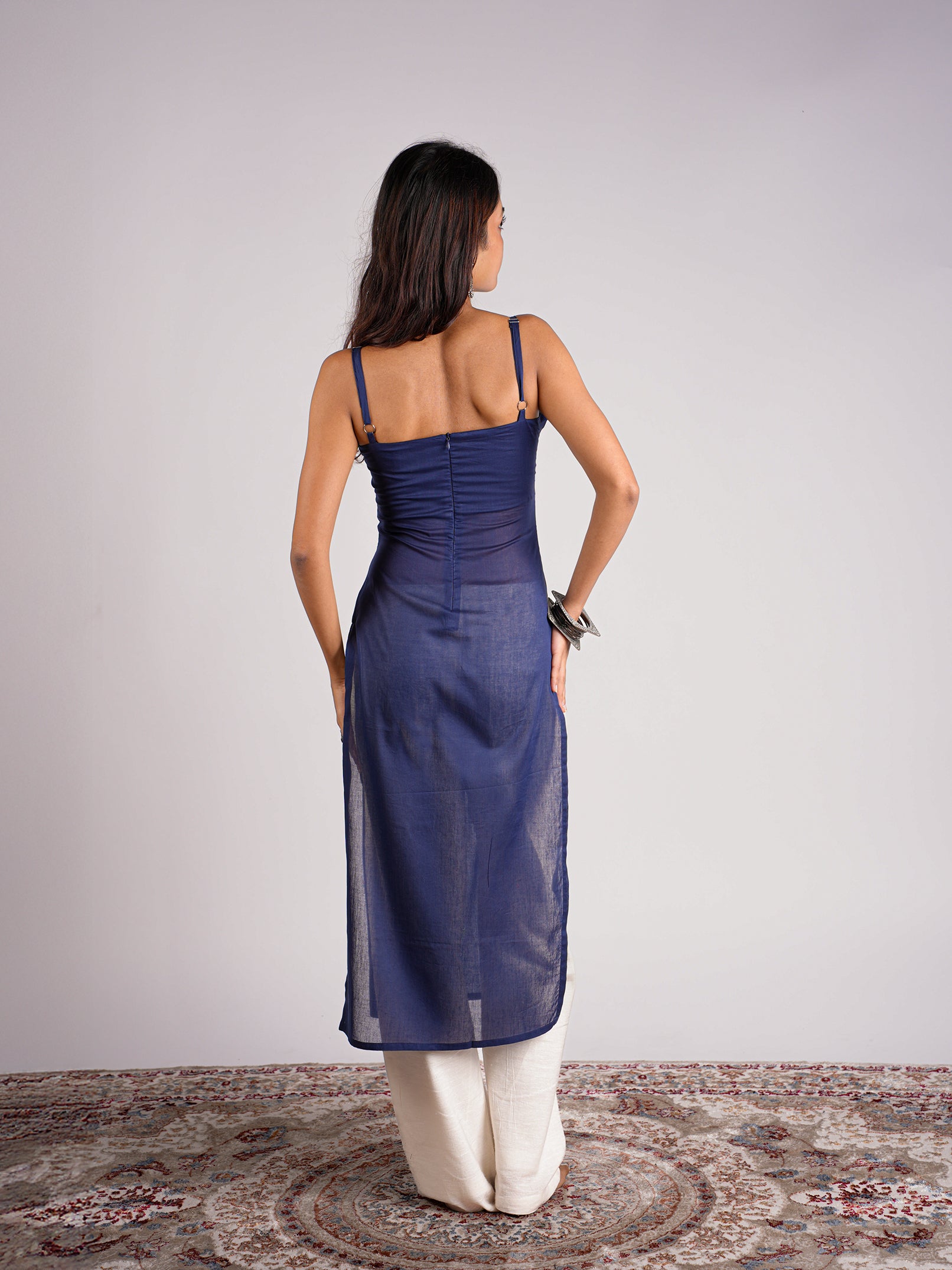 Parul Sheer Mul Kurti