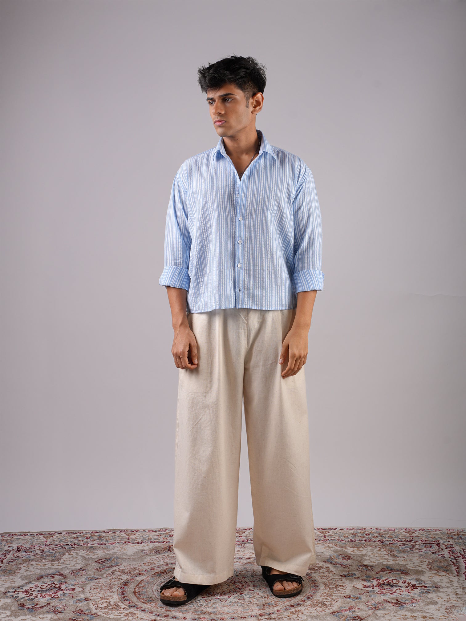 Gul Striped Crop Shirt