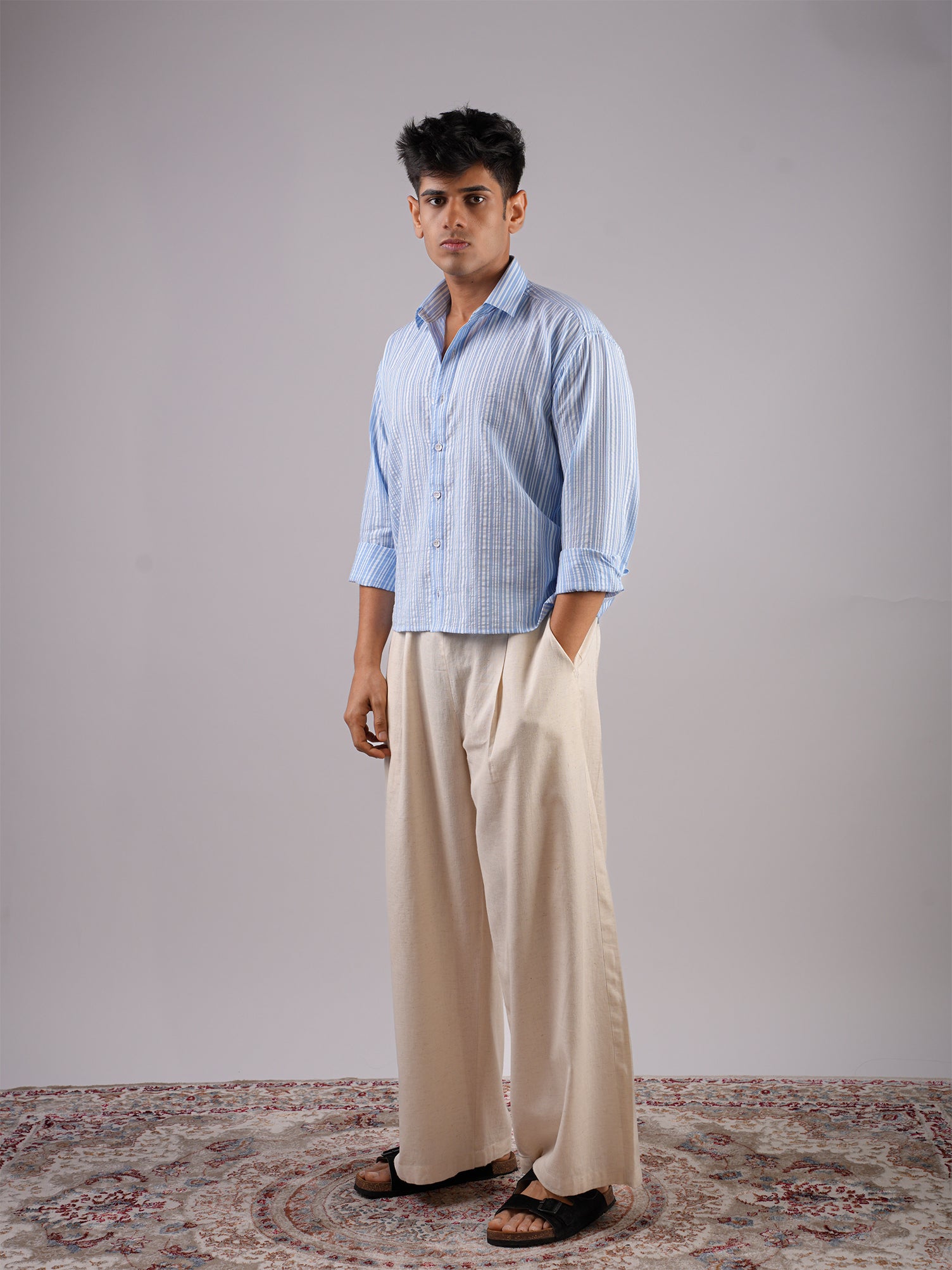 Gul Striped Crop Shirt