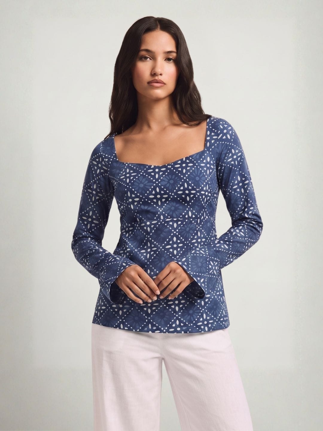 Dhara Tie-Back Kurti