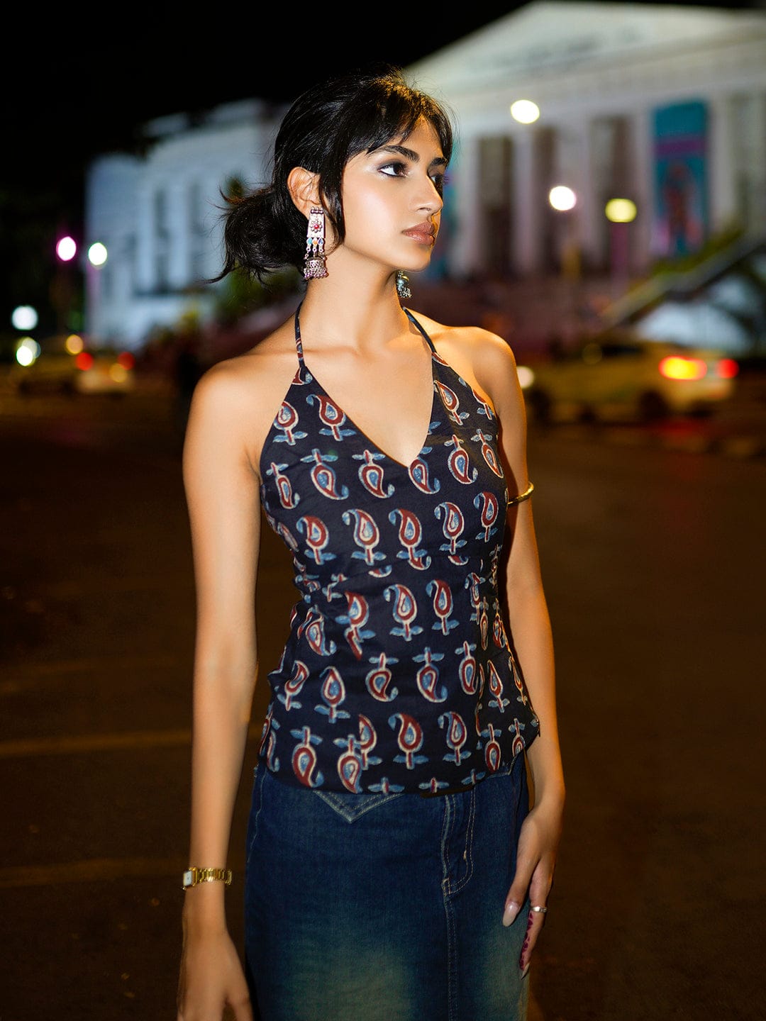 Kaya halter neck top