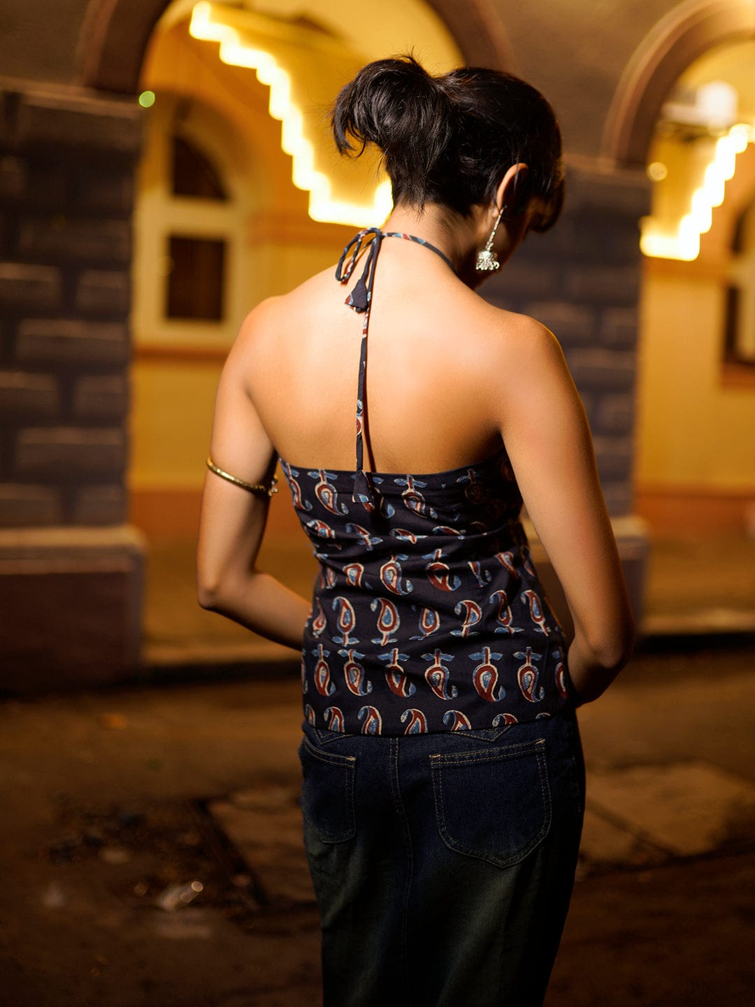 Kaya halter neck top