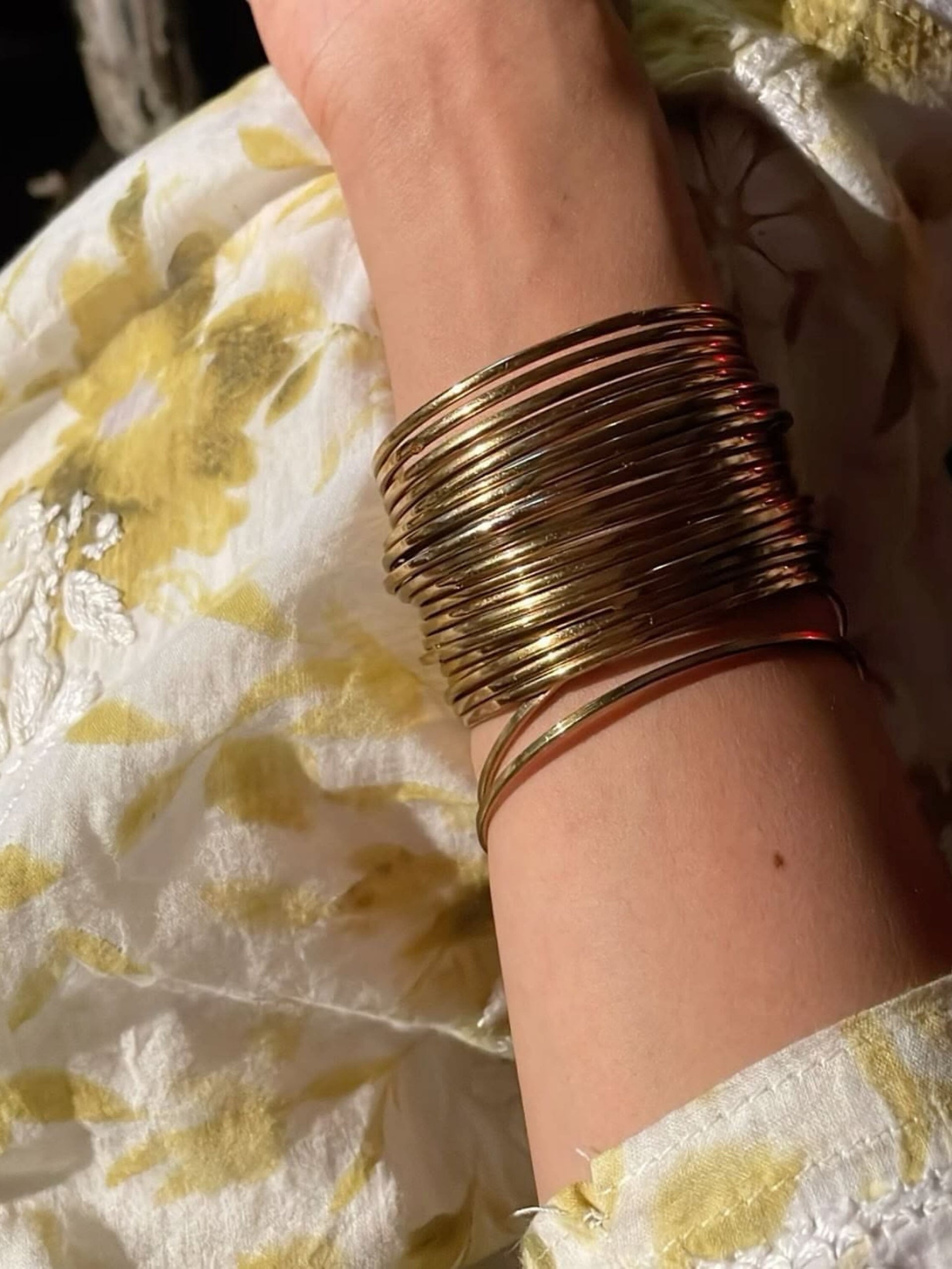 Gold Bangle Set